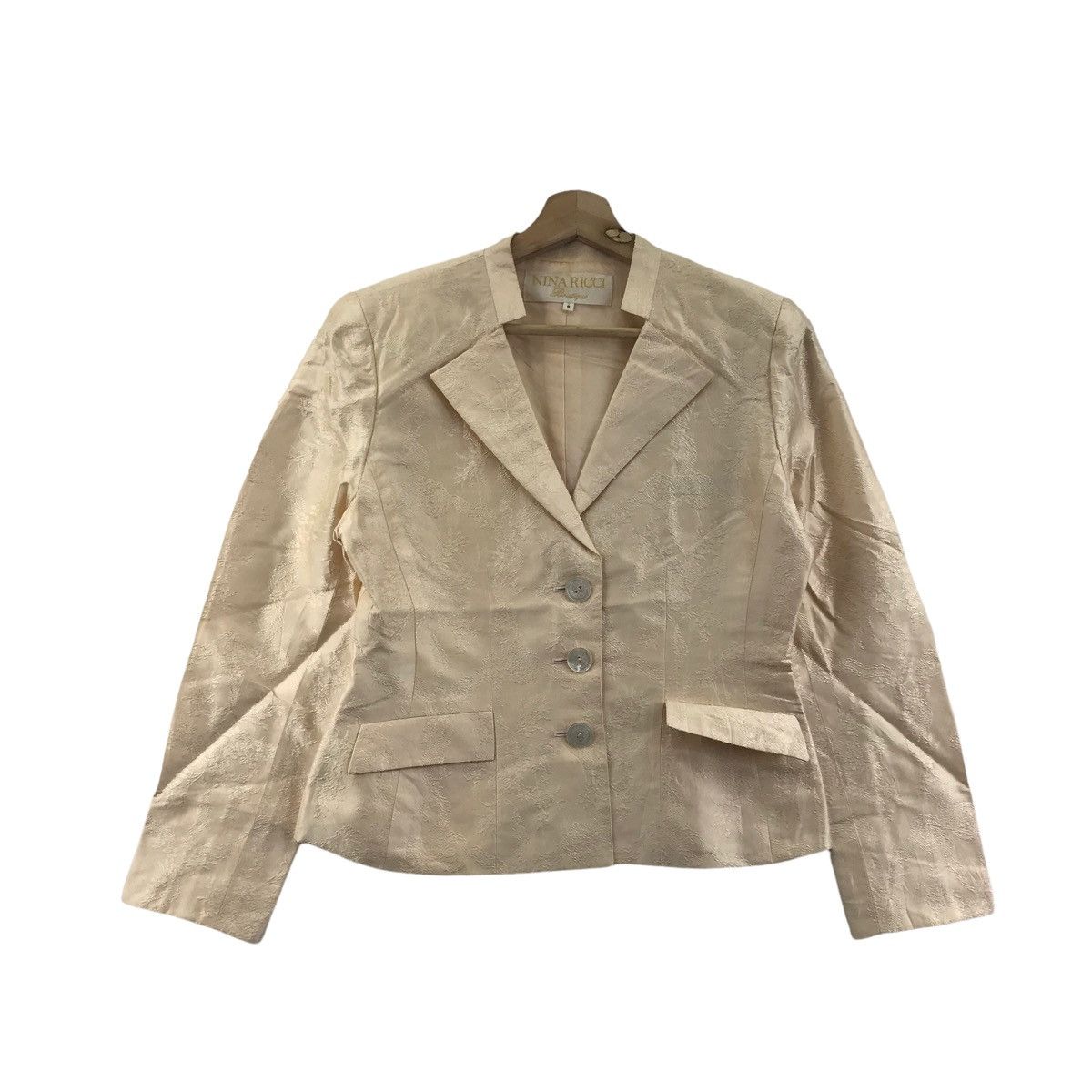 Nina Ricci NINA RICCI BOUTIQUE French Designer Blazer Coat Jacket Size ONE SIZE - 1 Thumbnail