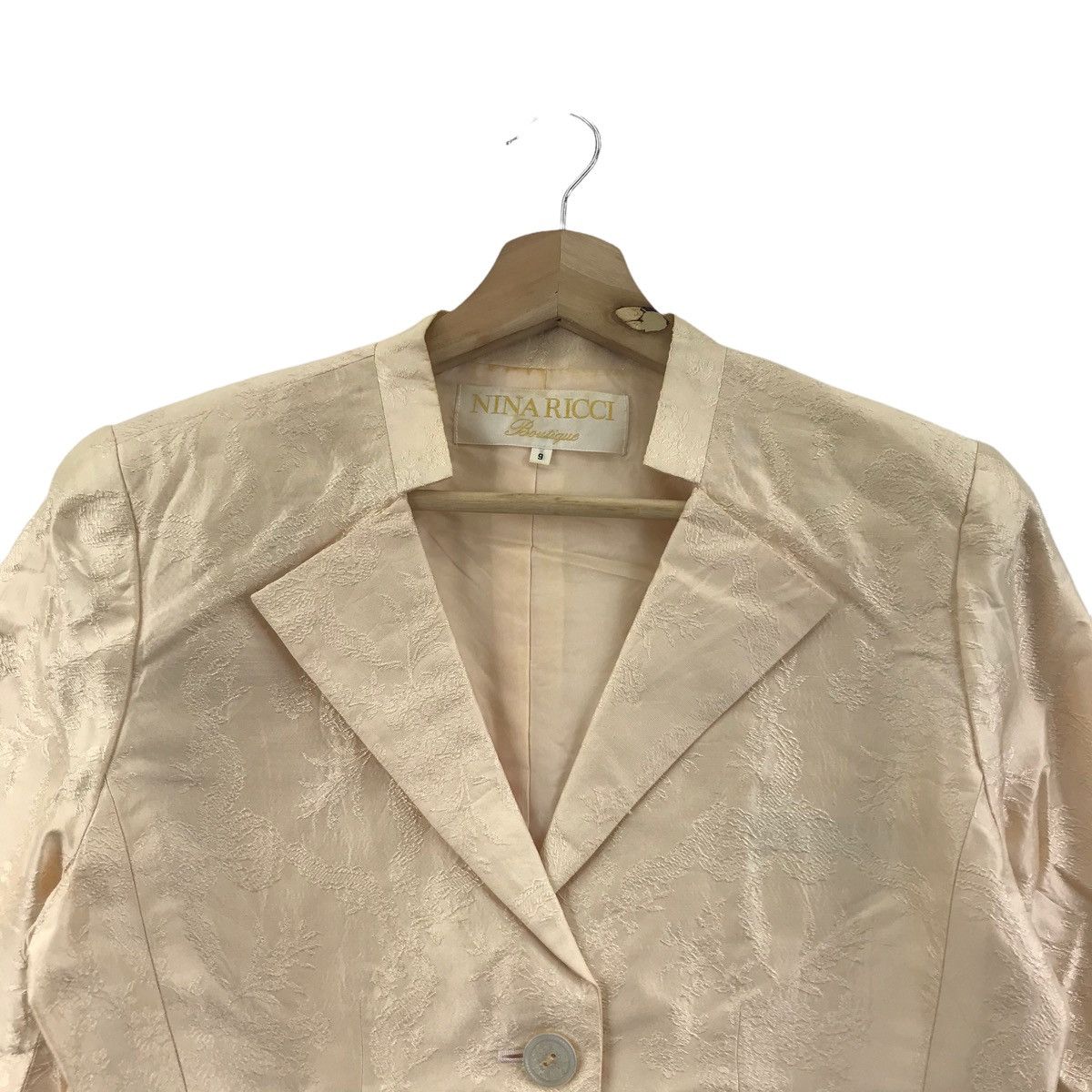 Nina Ricci NINA RICCI BOUTIQUE French Designer Blazer Coat Jacket Size ONE SIZE - 2 Thumbnail