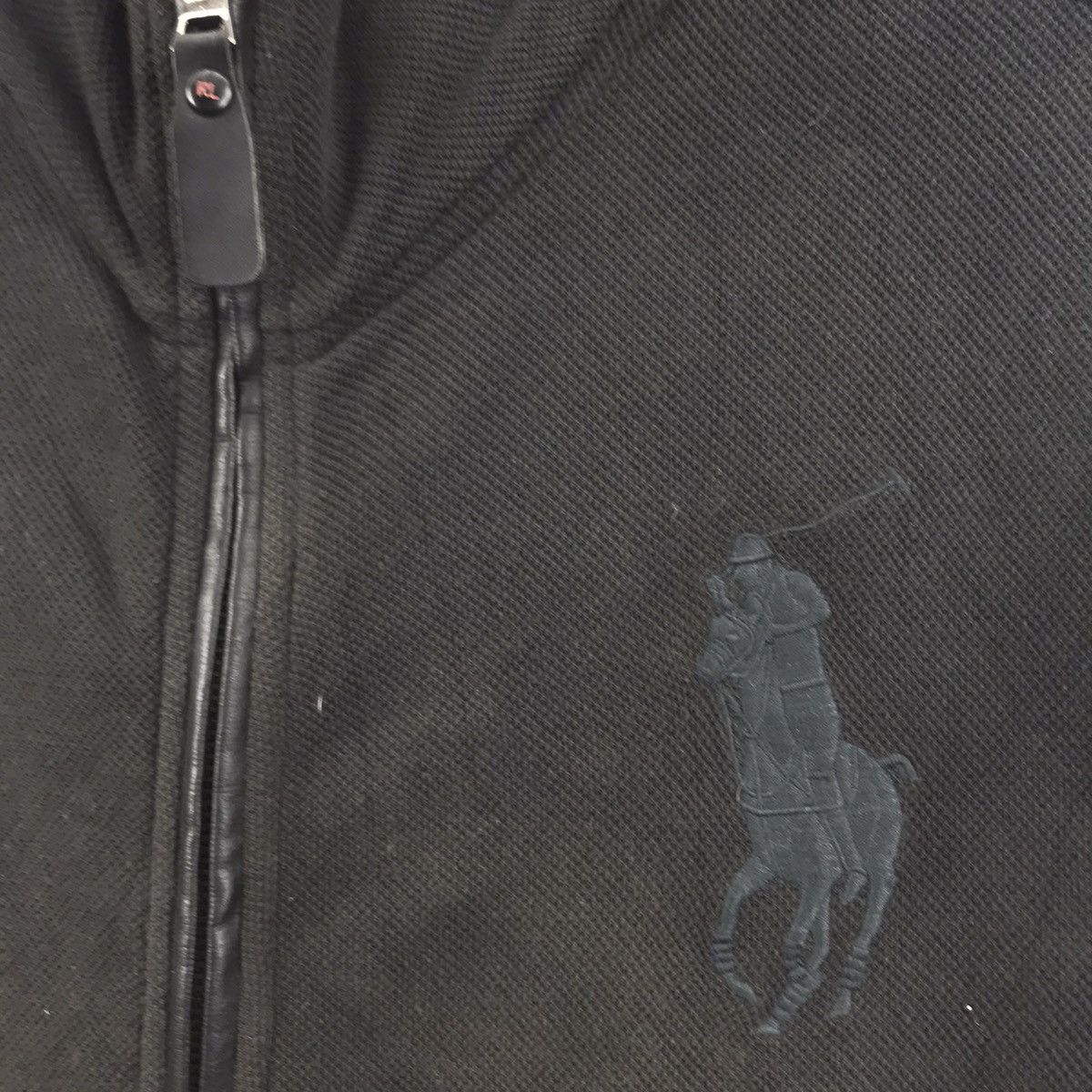 Polo Ralph Lauren Vintage POLO RALPH LAUREN Big Pony Leather SweaterSweatshirt Size US L / EU 52-54 / 3 - 3 Thumbnail