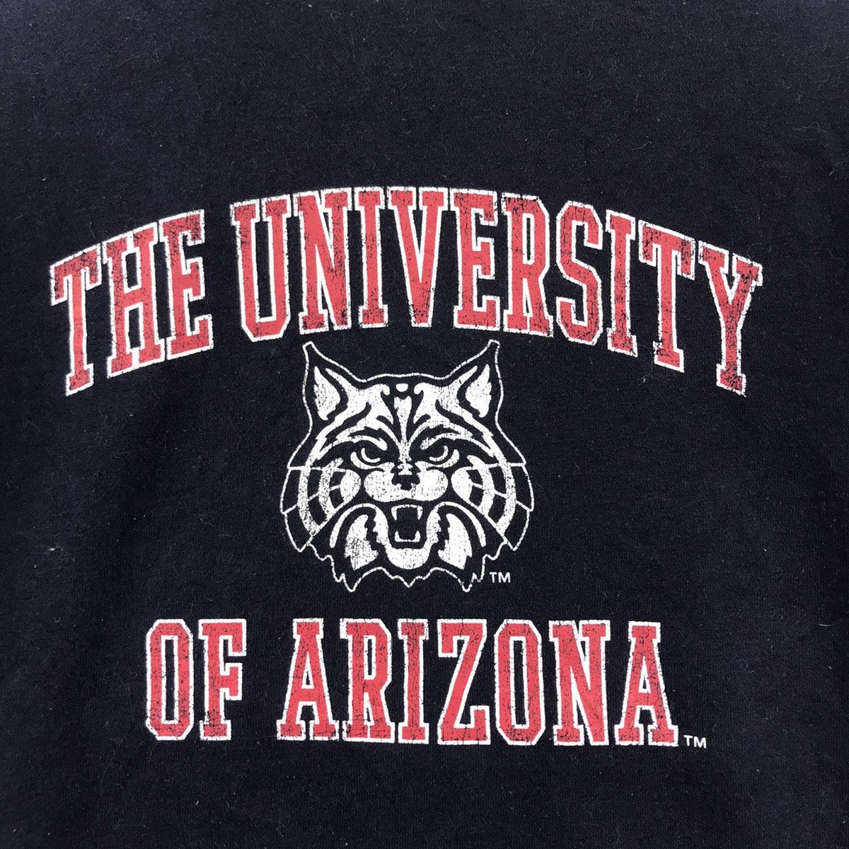 Vintage The UNIVERSITY OF ARIZONA Usa Crop Top Black Sweatshirt Size US M / EU 48-50 / 2 - 3 Thumbnail