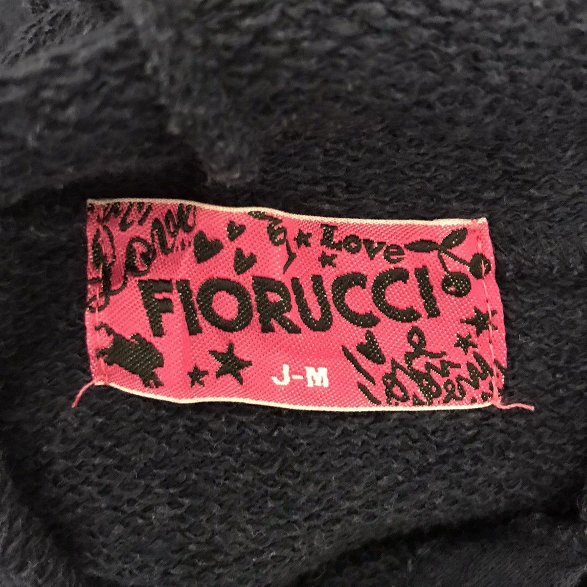 Fiorucci FIORUCCI Embroidered Italy Italian Designer Blue Hoodie Size US M / EU 48-50 / 2 - 4 Thumbnail