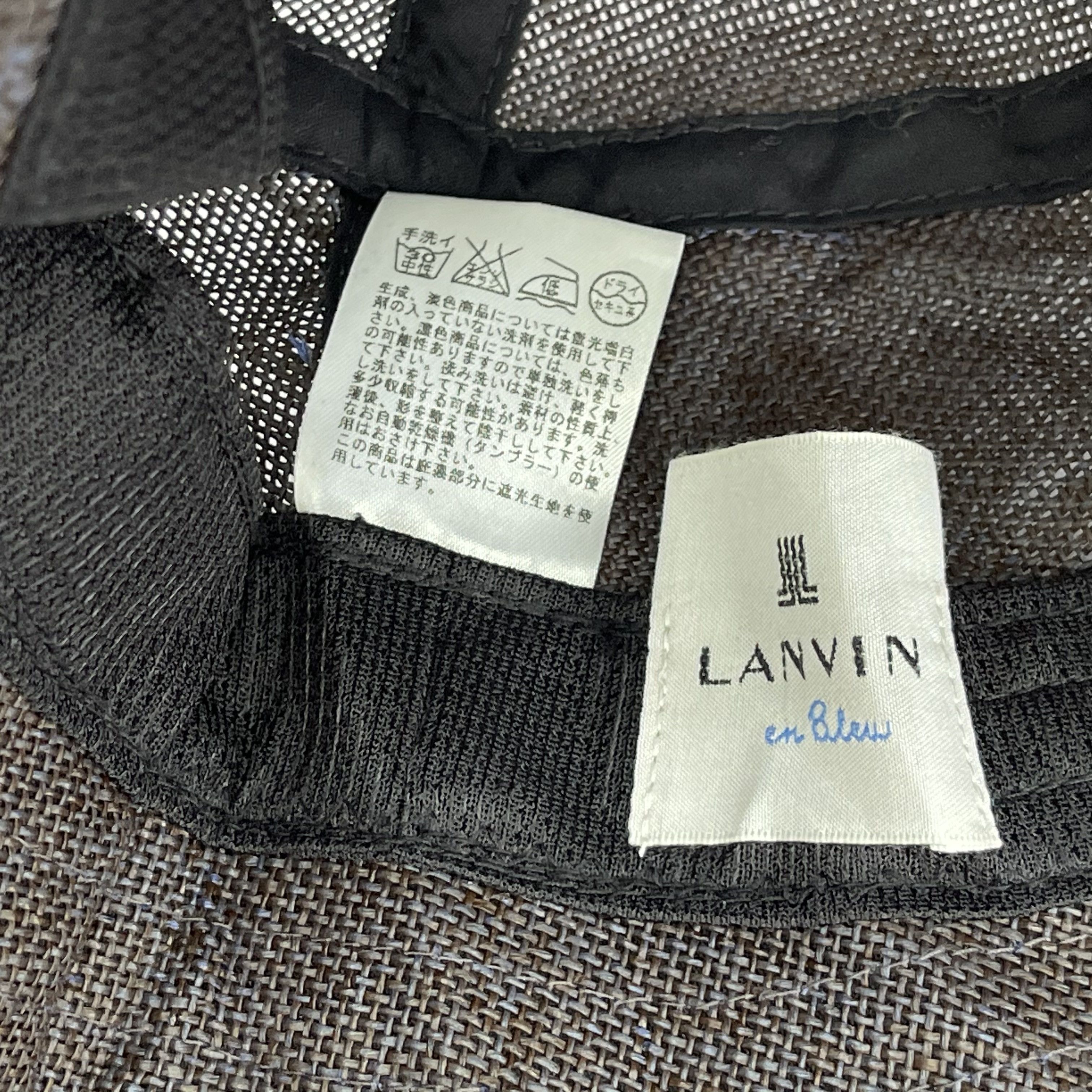 Lanvin Lanvin Sun/Bucket Hats- BH1143 Size ONE SIZE - 6 Thumbnail