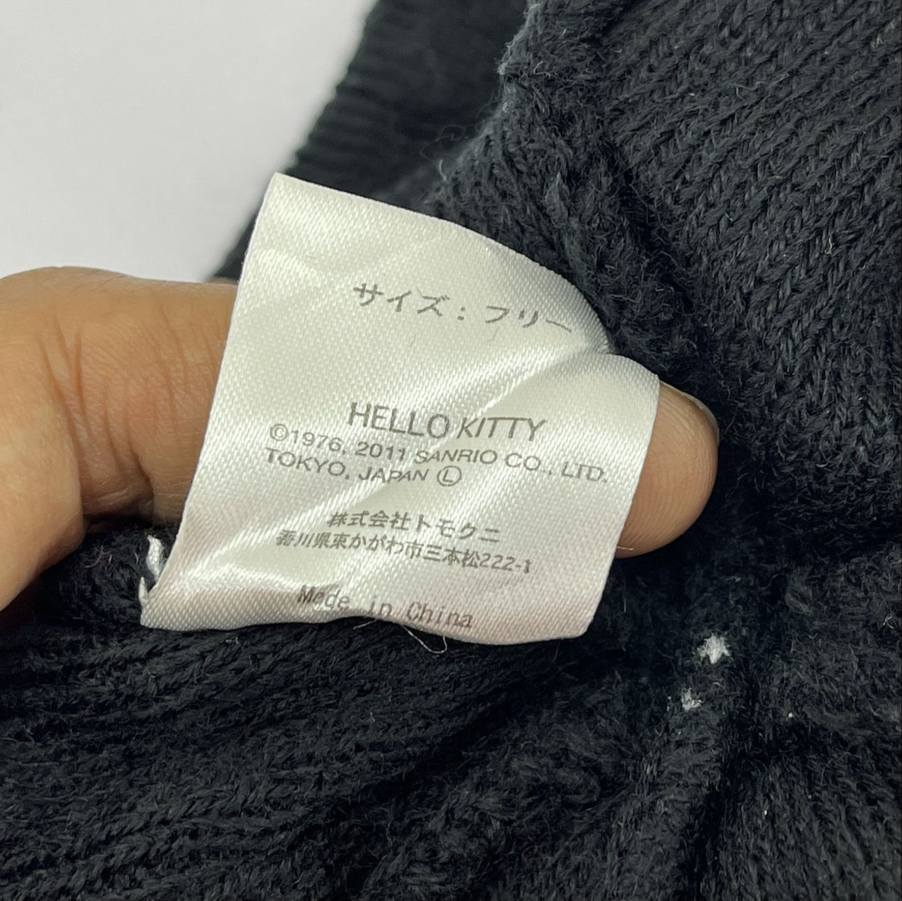 Japanese Brand Hello Kitty Beanie Hats-BH3309 Size ONE SIZE - 6 Thumbnail