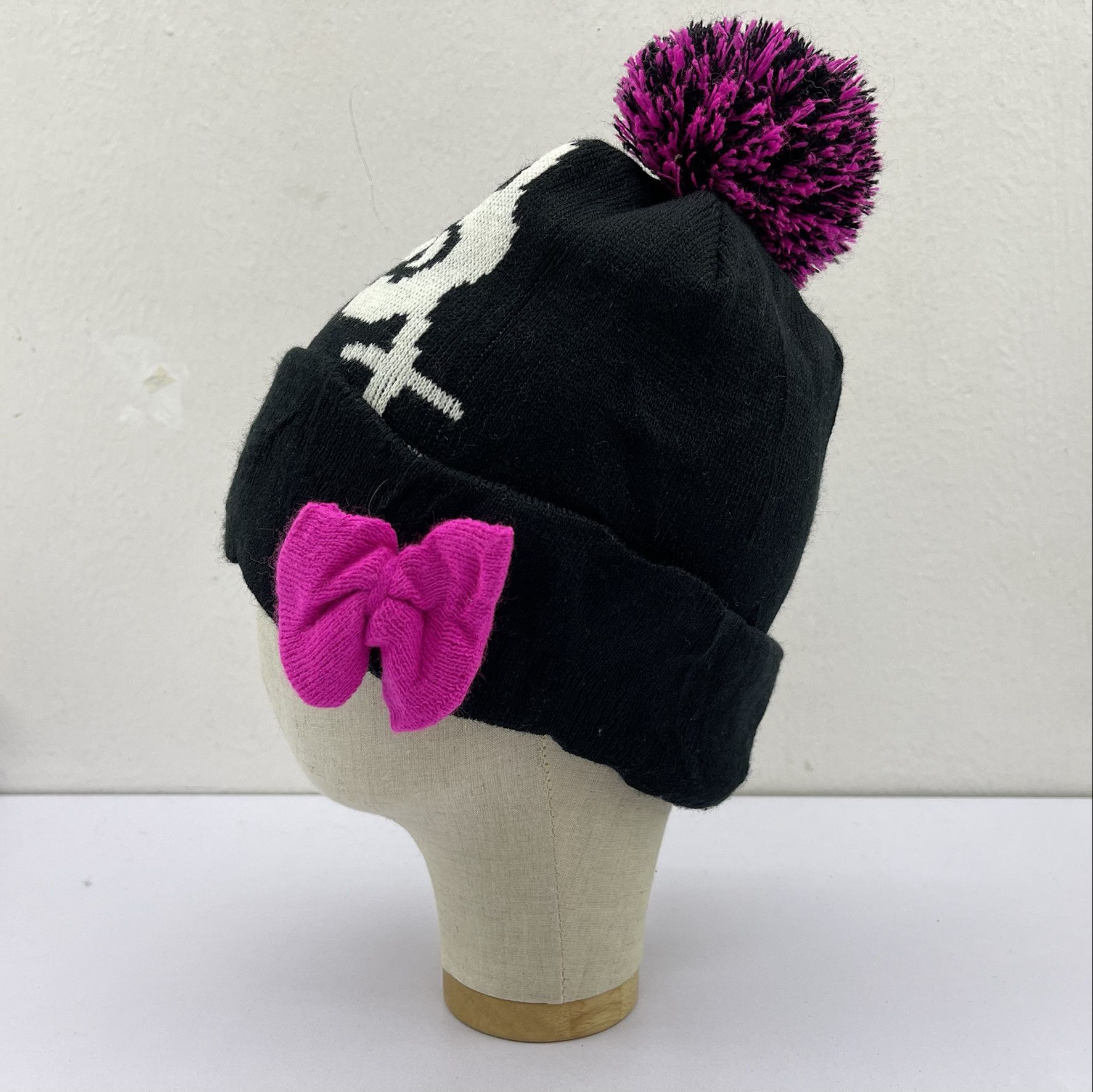Japanese Brand Hello Kitty Beanie Hats-BH3309 Size ONE SIZE - 3 Thumbnail