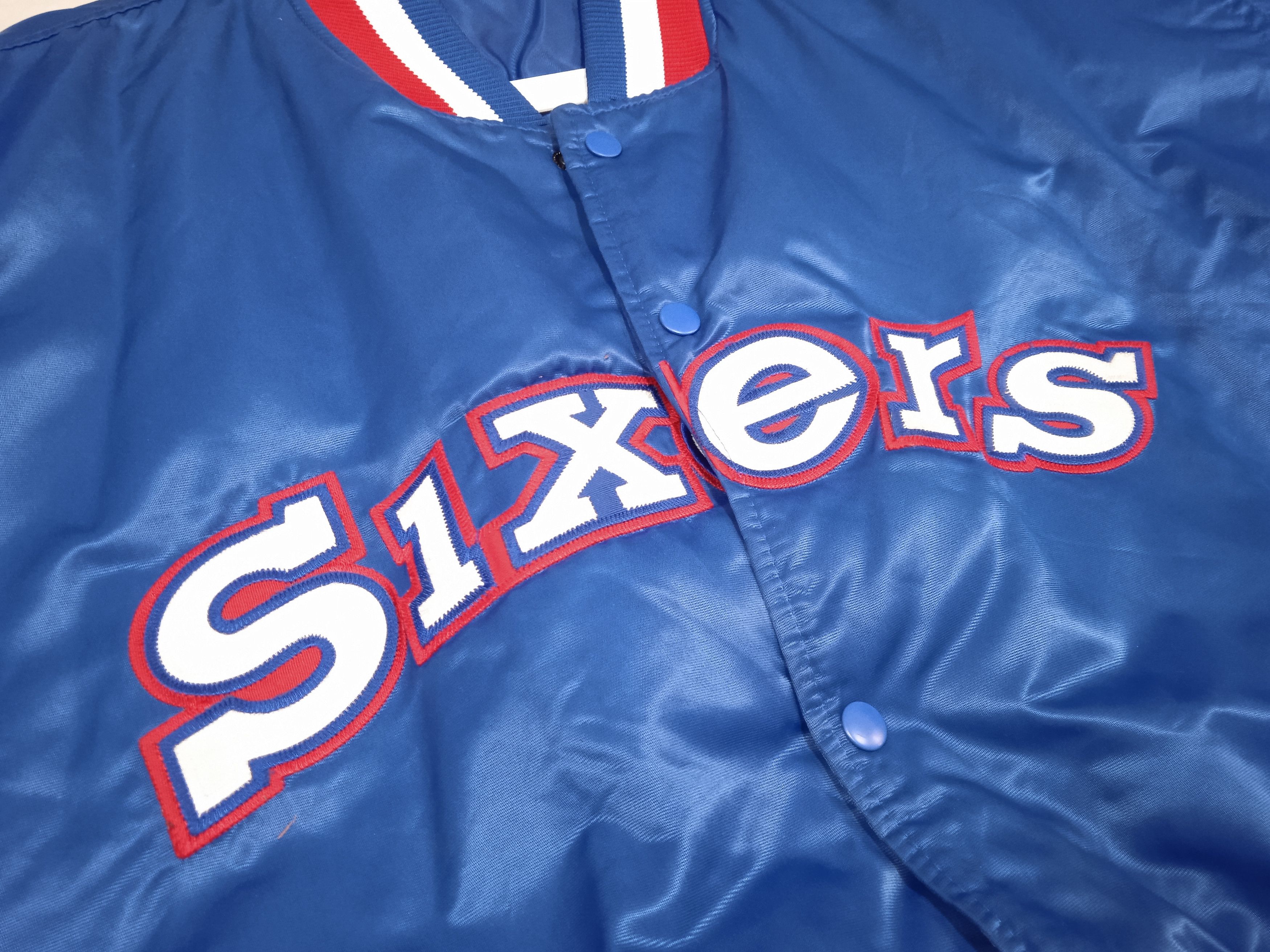 NBA Vintage 00s Majestic NBA Philadelphia 76ers Size US XXL / EU 58 / 5 - 3 Thumbnail