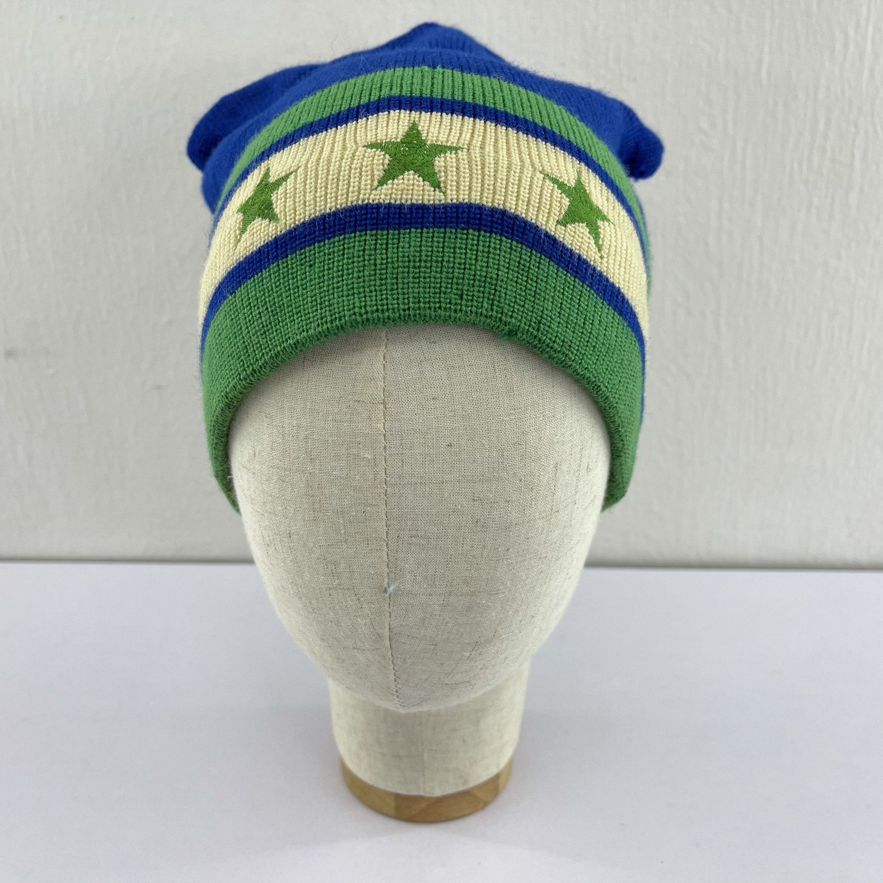 Vintage Vintage Star Embroidery Beanie Hats-BH2122 Size ONE SIZE - 3 Thumbnail