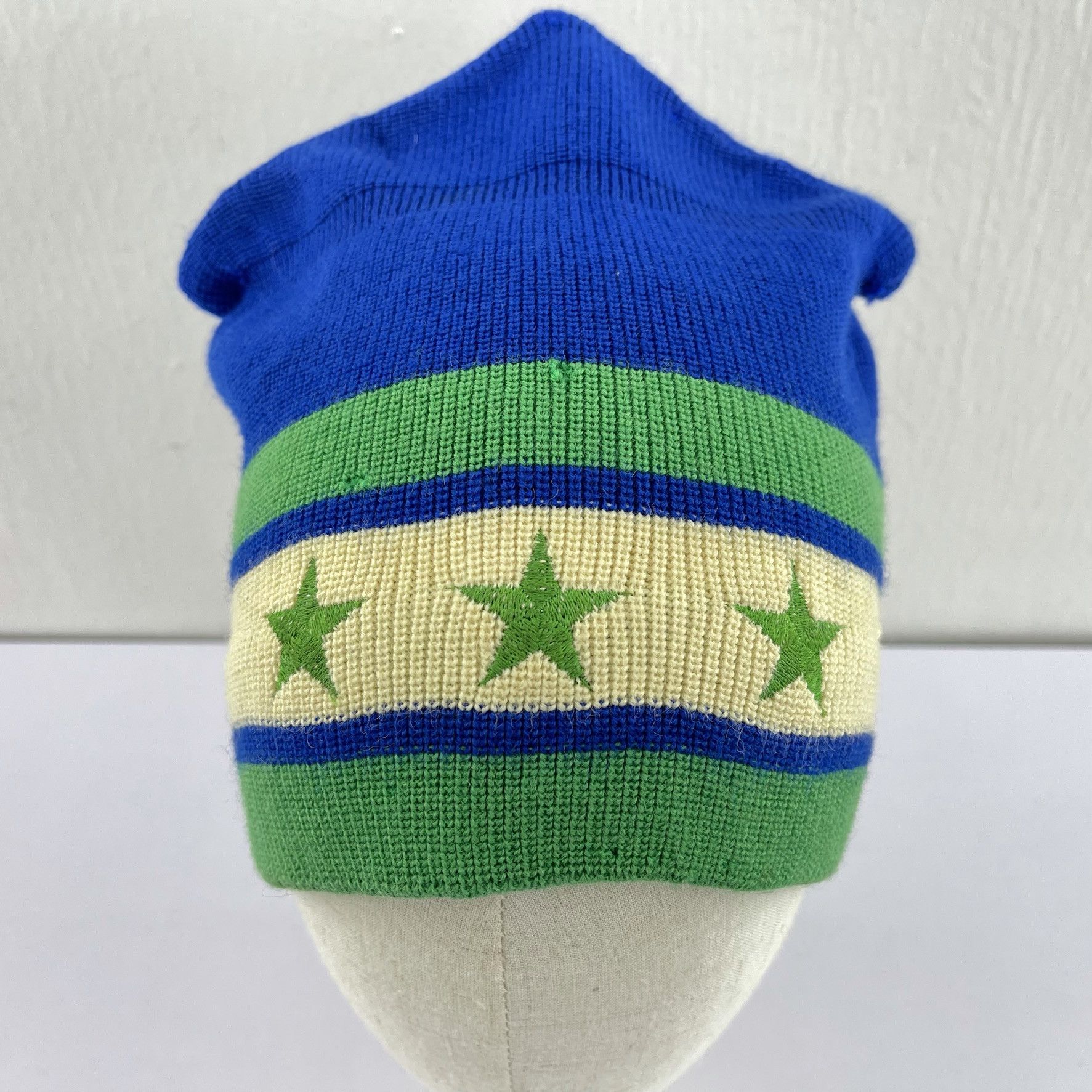 Vintage Vintage Star Embroidery Beanie Hats-BH2122 Size ONE SIZE - 4 Thumbnail