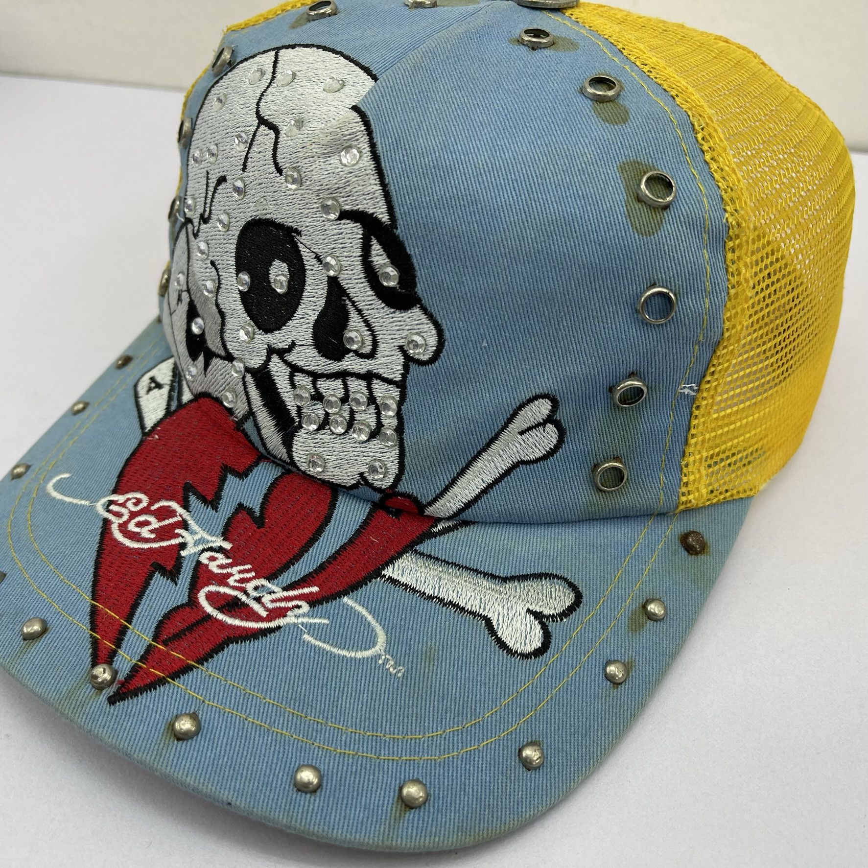 Ed Hardy Ed Hardy Nice Design Cap Hats-BH4158 Size ONE SIZE - 1 Thumbnail