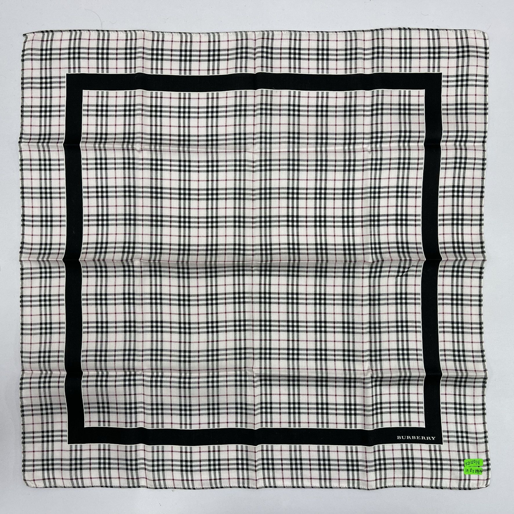 Vintage Vintage Burberry Handkerchief / Neckerchief - 4014 Size ONE SIZE - 8 Thumbnail
