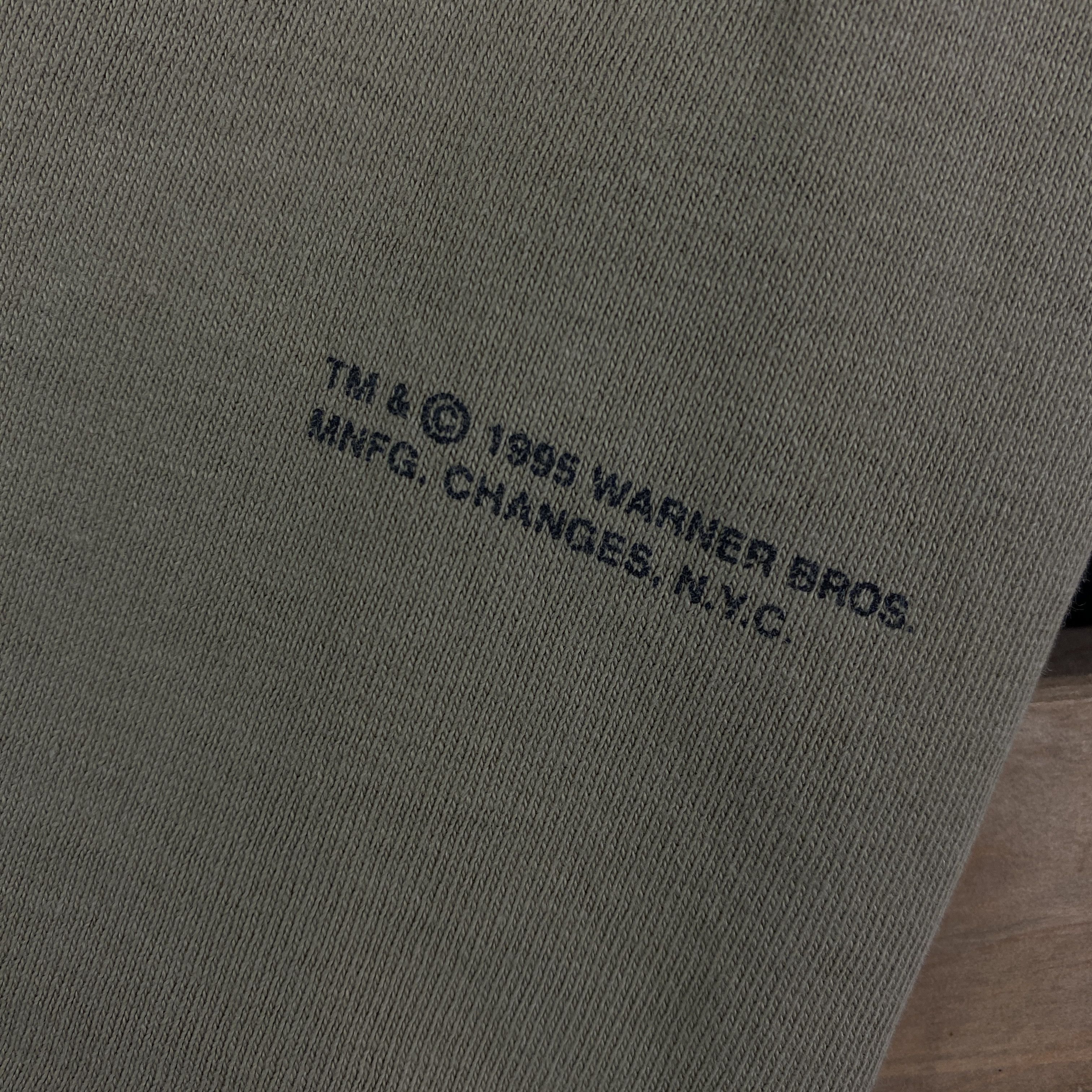Vintage × Warner Bros Mens Vintage T Shirt Warner Broos 1995 Size M Size US M / EU 48-50 / 2 - 10 Thumbnail