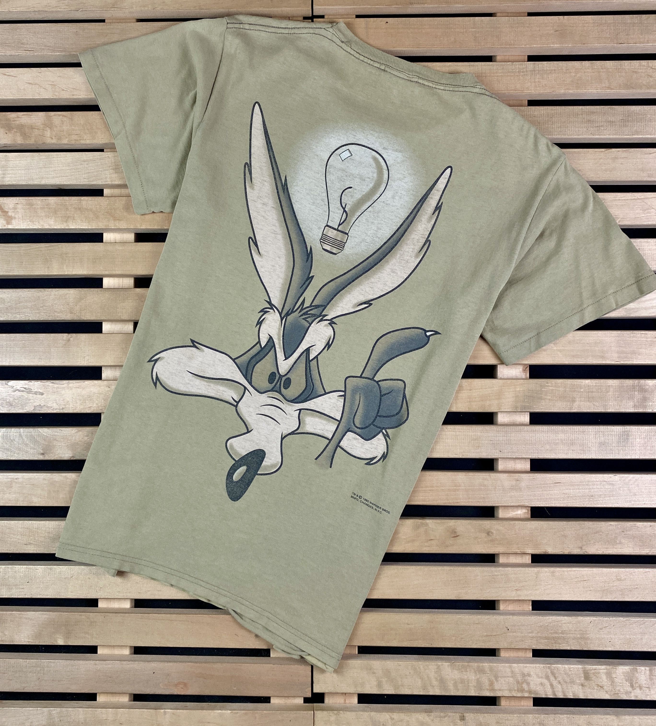Vintage × Warner Bros Mens Vintage T Shirt Warner Broos 1995 Size M Size US M / EU 48-50 / 2 - 9 Thumbnail