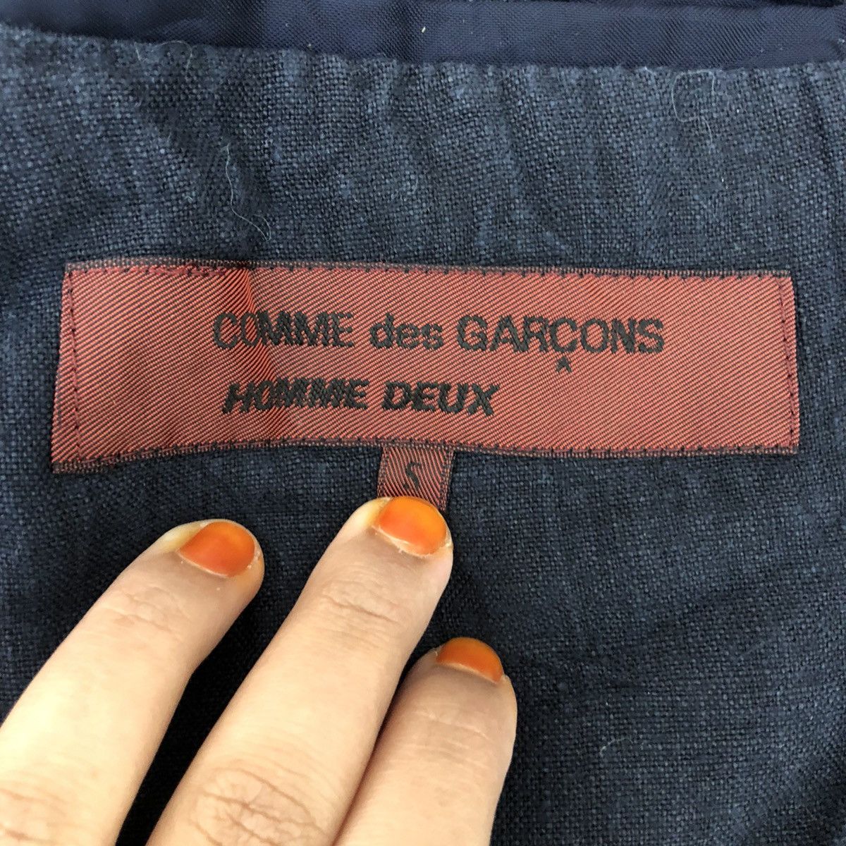 Comme des Garcons 80' COMME DES GARCONS Homme Deux Rei Kawakubo Era Blazer Size US S / EU 44-46 / 1 - 4 Thumbnail