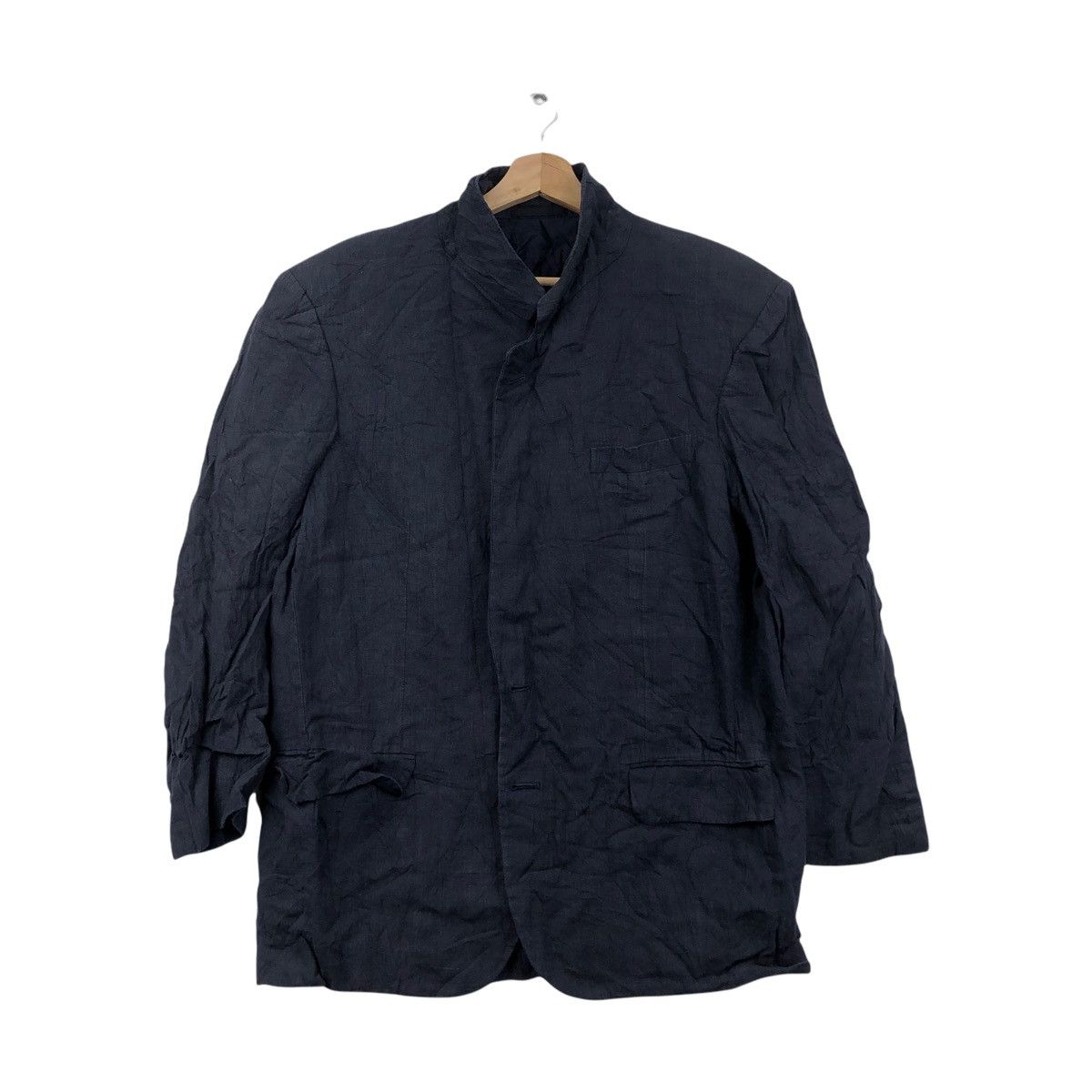 Comme des Garcons 80' COMME DES GARCONS Homme Deux Rei Kawakubo Era Blazer Size US S / EU 44-46 / 1 - 1 Thumbnail