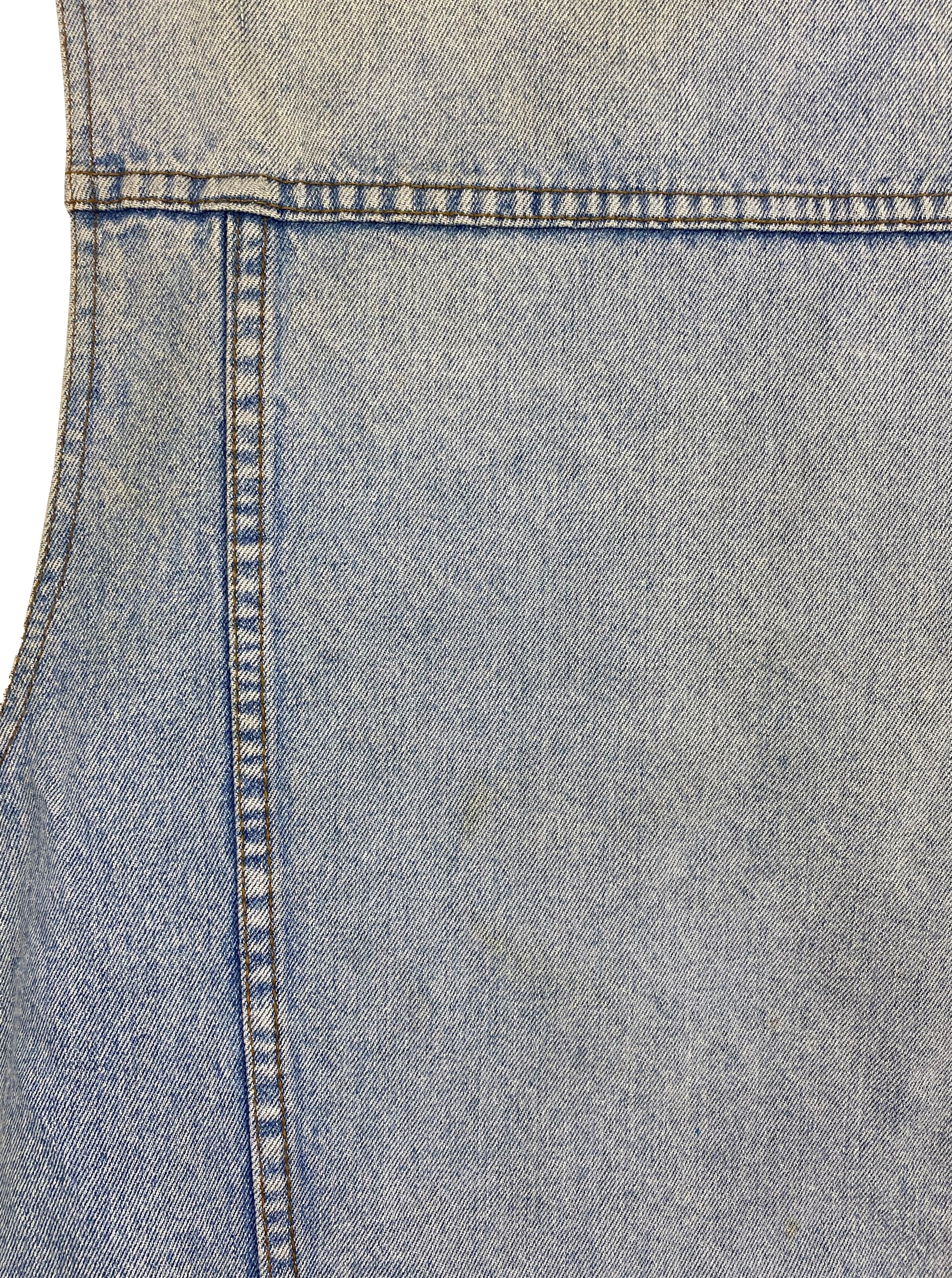 Marlboro Classics 90s Vintage MARLBORO Denim Vest M392 Size US XXL / EU 58 / 5 - 14 Thumbnail