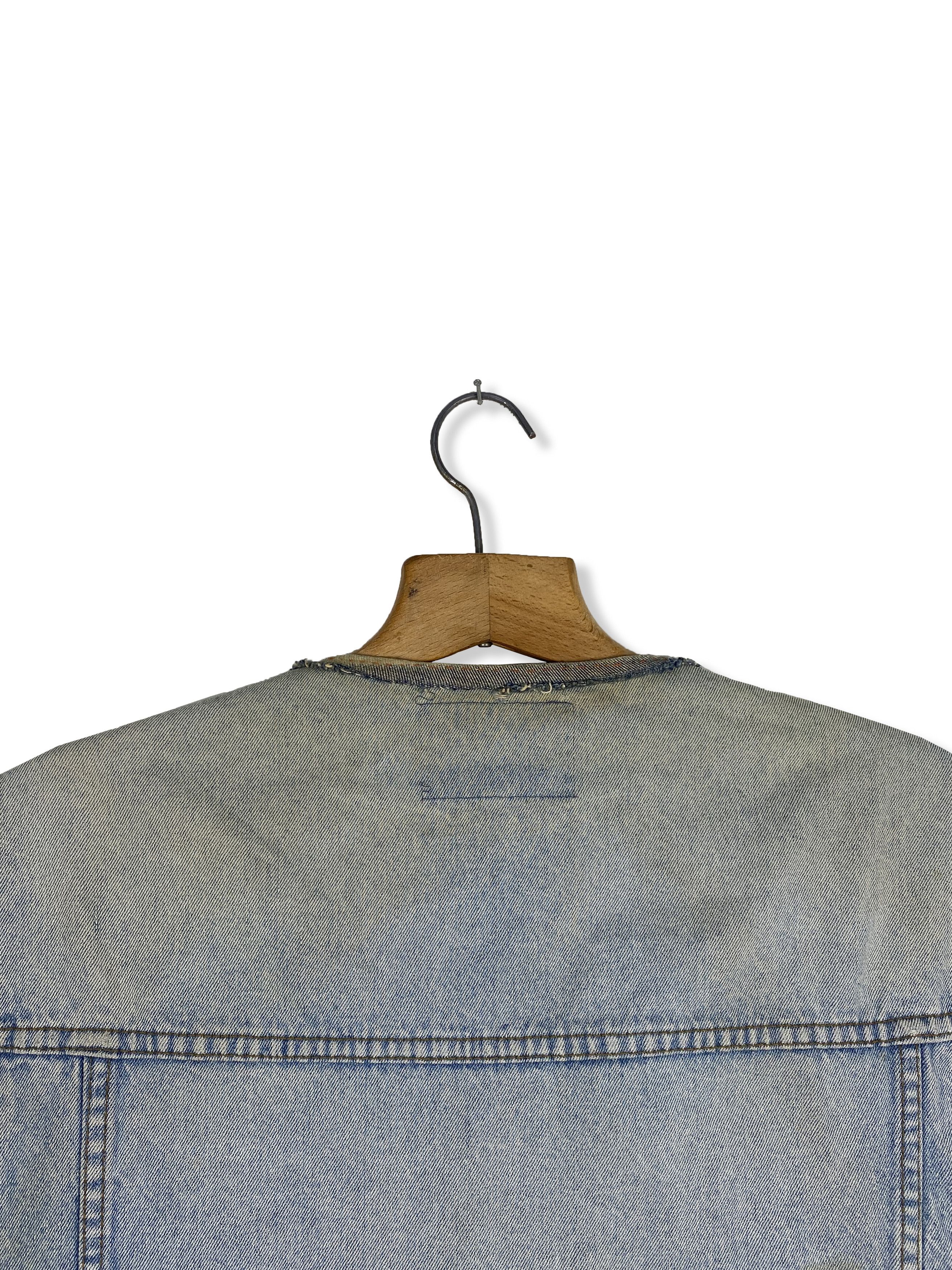 Marlboro Classics 90s Vintage MARLBORO Denim Vest M392 Size US XXL / EU 58 / 5 - 12 Thumbnail