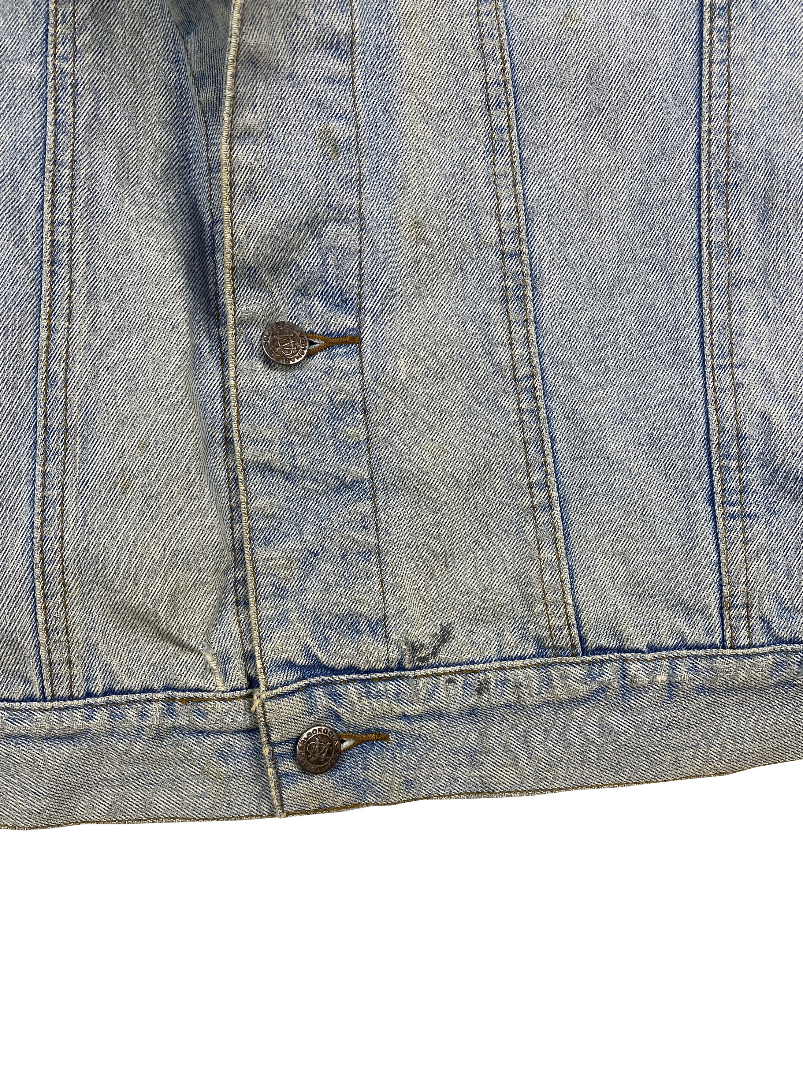 Marlboro Classics 90s Vintage MARLBORO Denim Vest M392 Size US XXL / EU 58 / 5 - 15 Thumbnail