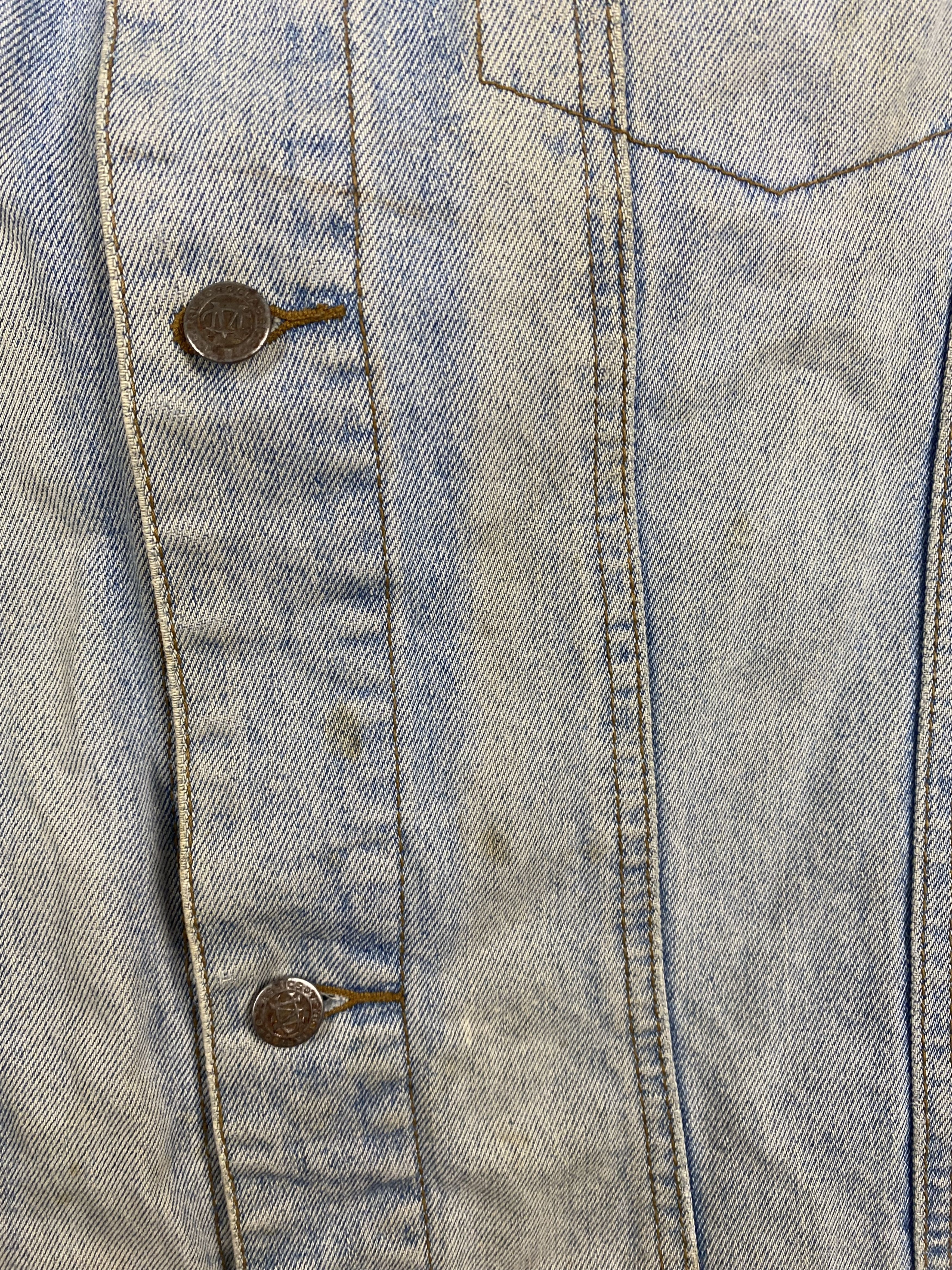 Marlboro Classics 90s Vintage MARLBORO Denim Vest M392 Size US XXL / EU 58 / 5 - 16 Thumbnail
