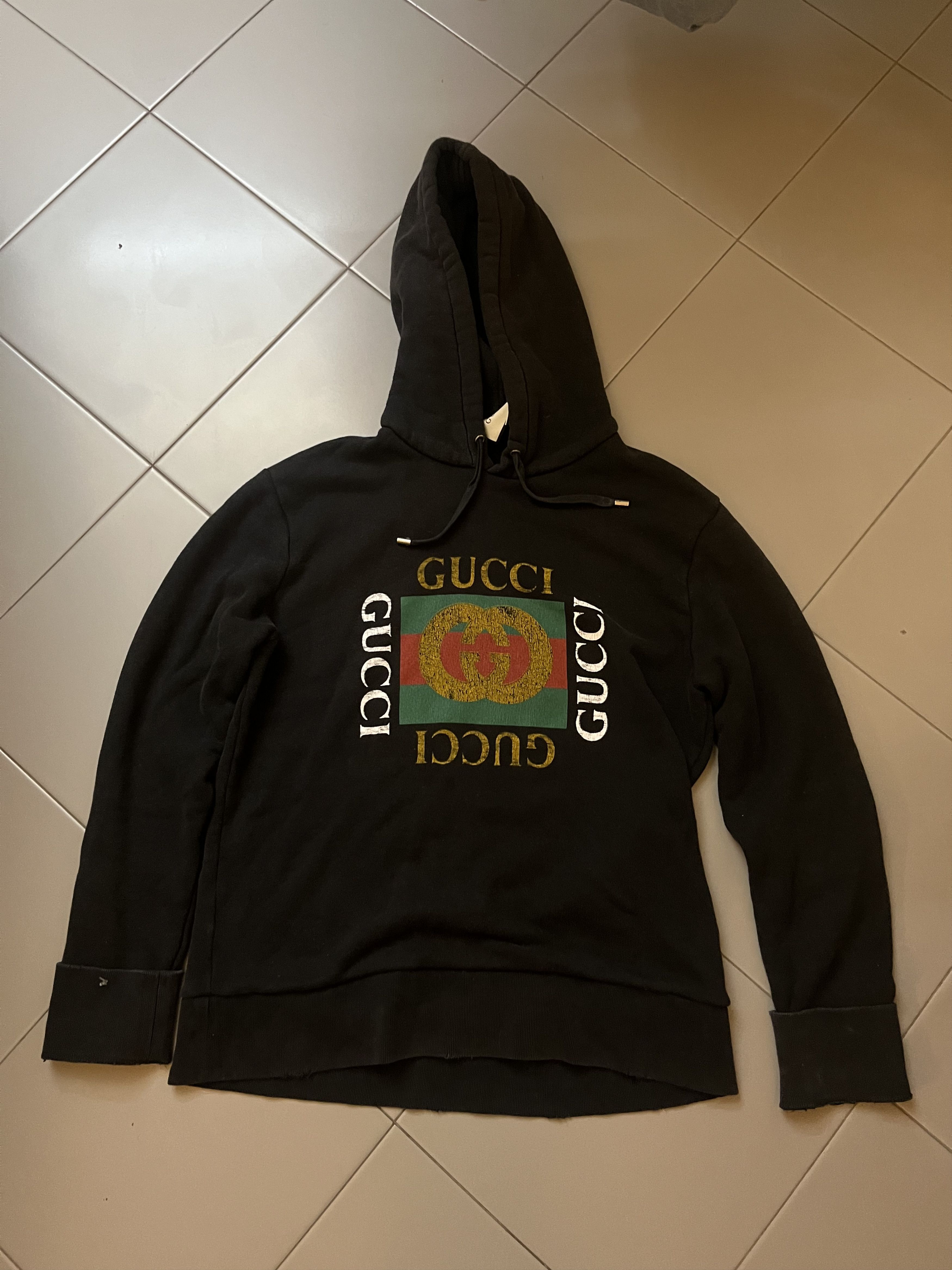 Gucci Felpa Gucci Logo | Grailed