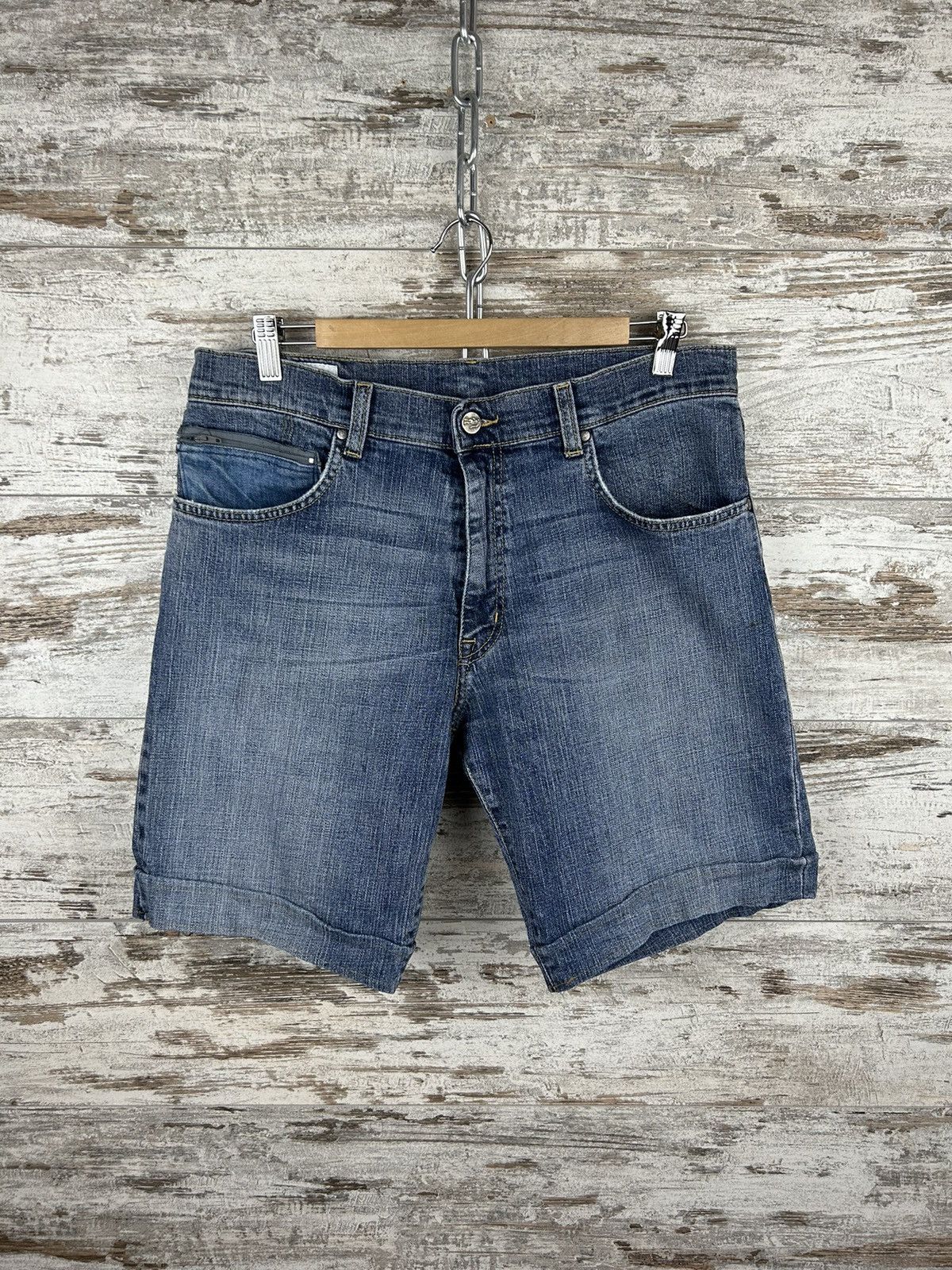 Lacoste Streetwear Vintage Mens Vintage Lacoste denim shorts luxury distressed Grailed
