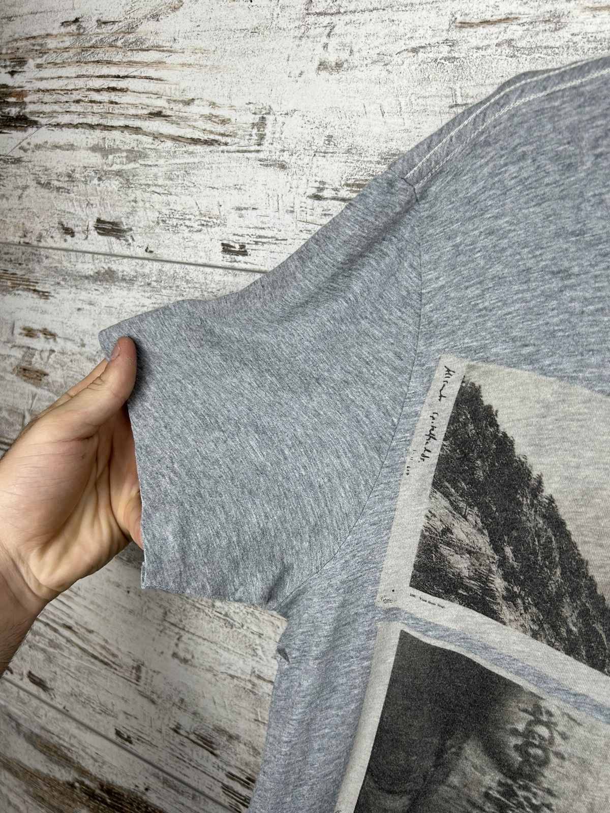 Allsaints Mens AllSaints Overprint T Shirt luxury tee streetwear y2k Size US M / EU 48-50 / 2 - 3 Thumbnail