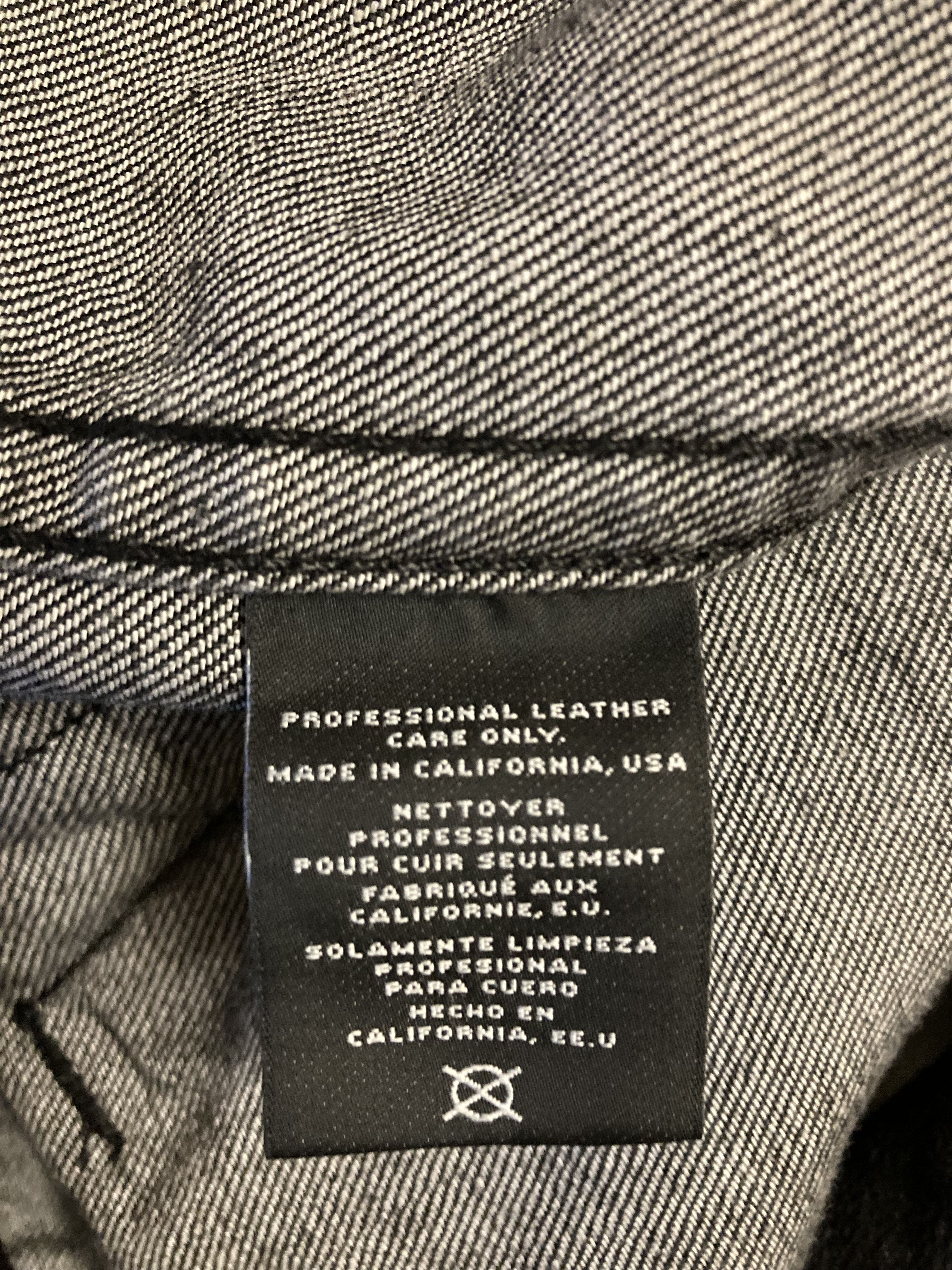 J Brand J Brand Tracker Jacket Owen Jean Destroyed Black Size US M / EU 48-50 / 2 - 5 Thumbnail