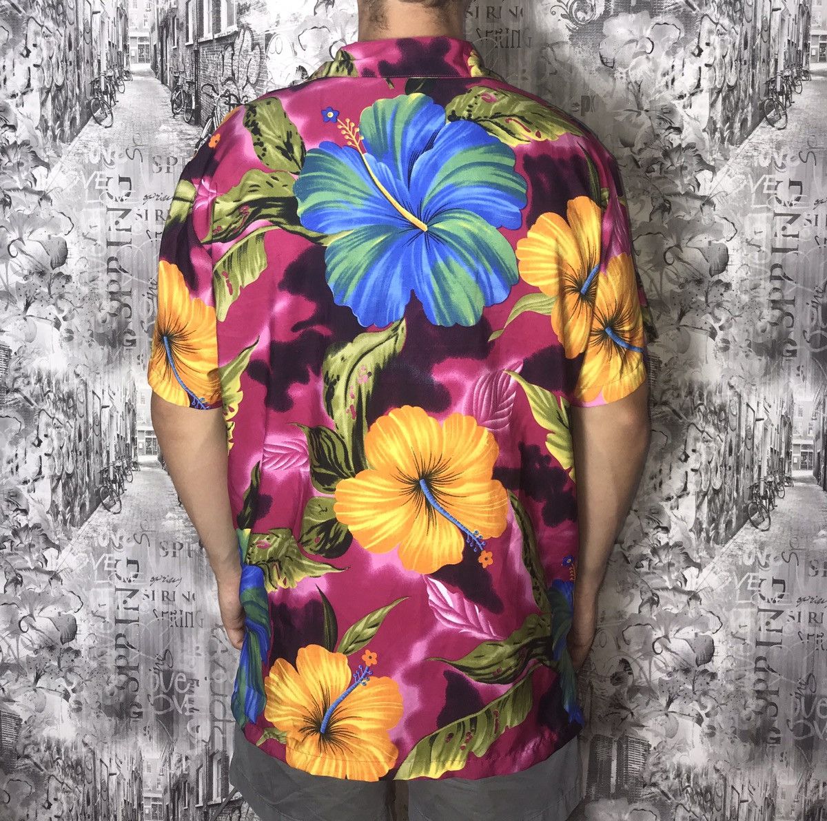 Vintage Vintage Hawaiian Shirt Size US XXL / EU 58 / 5 - 2 Thumbnail