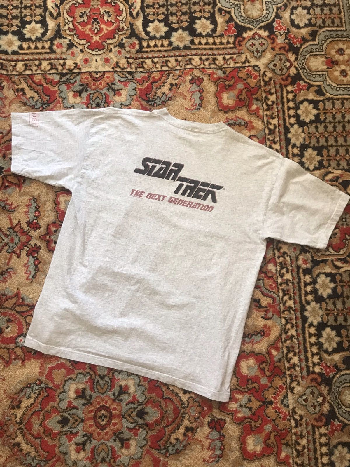 Vintage 1996 Vintage 90s Star Trek t-shirt Size US XXL / EU 58 / 5 - 7 Thumbnail
