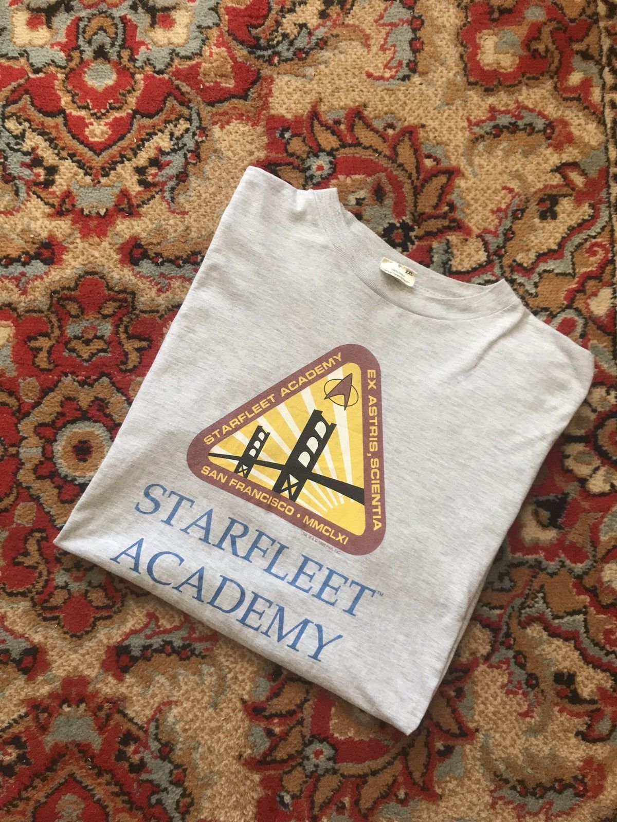 Vintage 1996 Vintage 90s Star Trek t-shirt Size US XXL / EU 58 / 5 - 1 Thumbnail