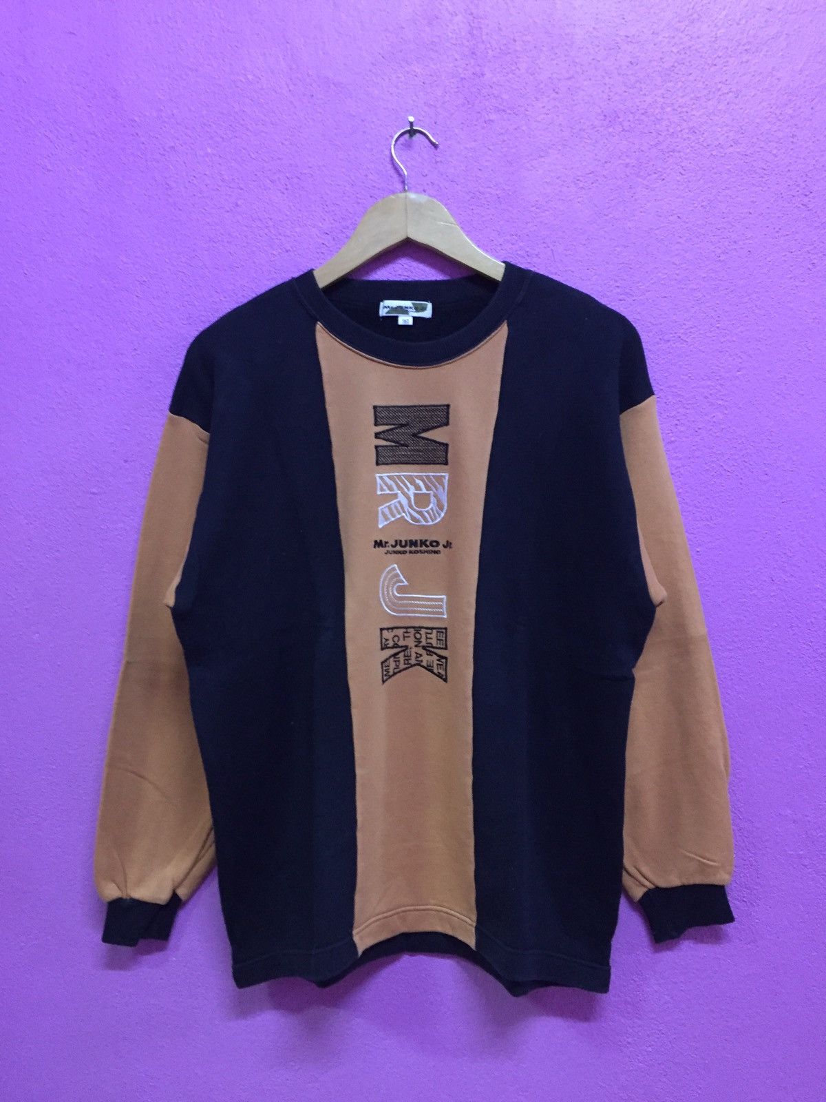 Japanese Brand Vintage 90's Mr. Junko Jr. By Junko Koshino Sweatshirts Size US L / EU 52-54 / 3 - 1 Thumbnail