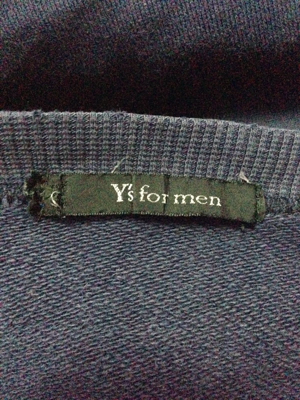 Yohji Yamamoto Vintage 90's Yohji Yamamoto Sweatshirts Size US L / EU 52-54 / 3 - 3 Thumbnail