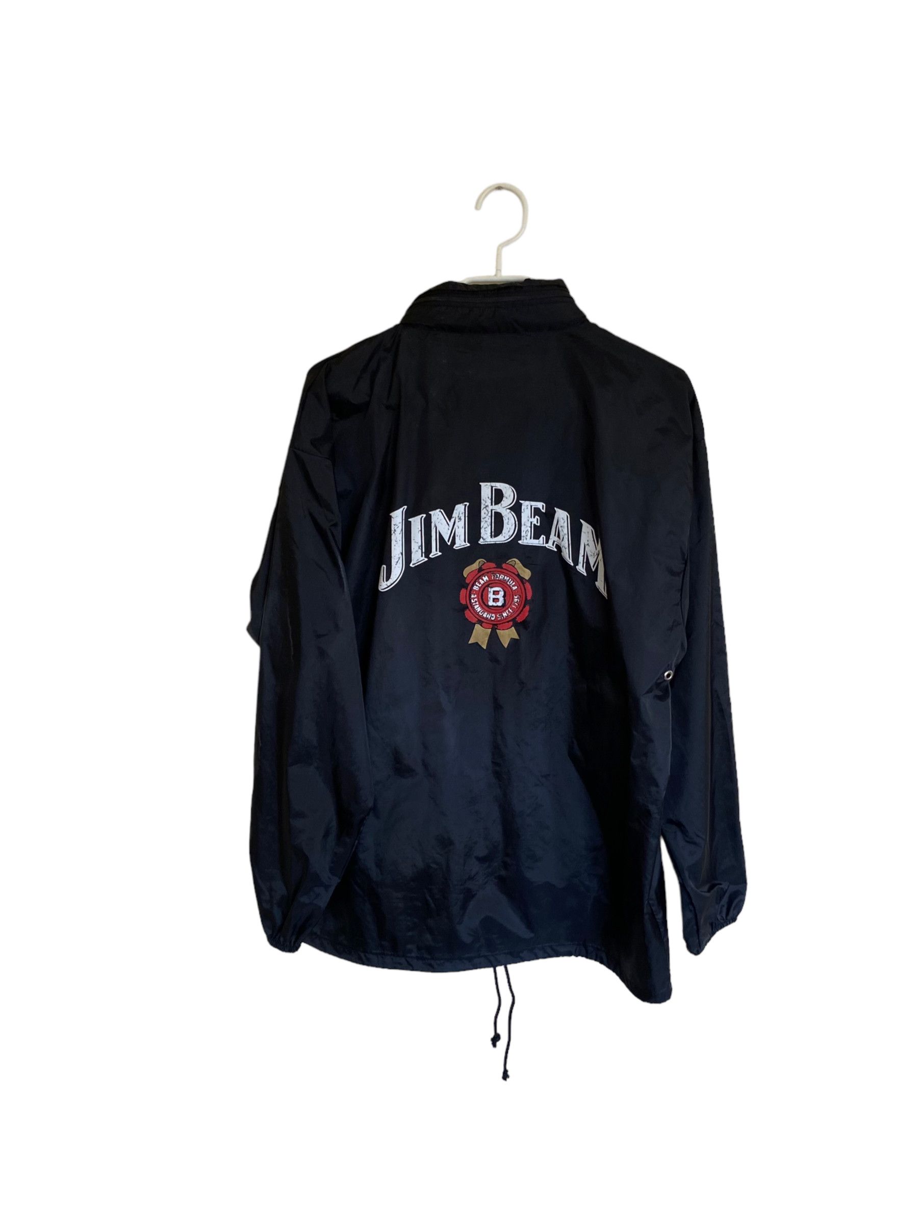 Vintage 90s' Jim Beam windbreaker jacket Size US M / EU 48-50 / 2 - 1 Thumbnail