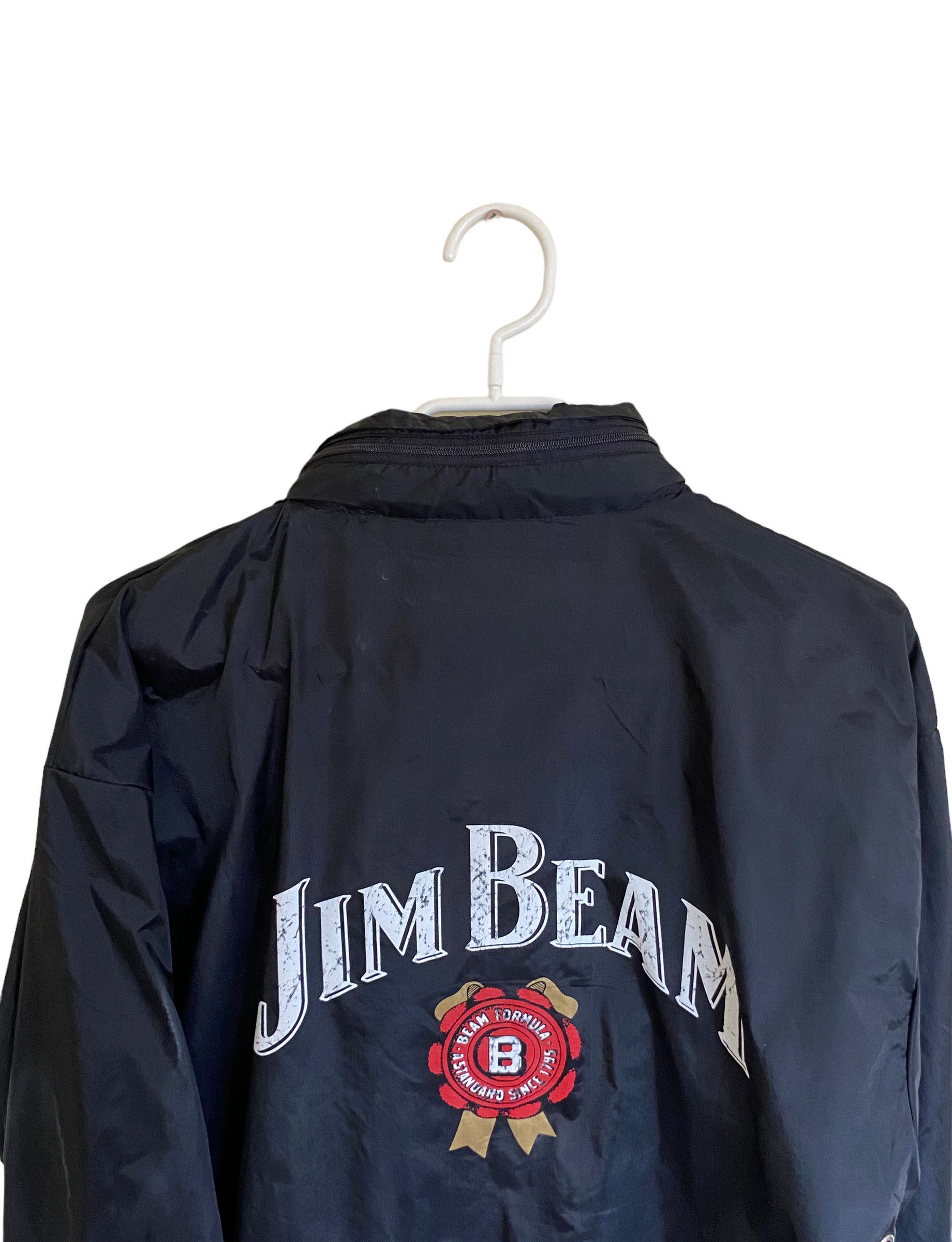 Vintage 90s' Jim Beam windbreaker jacket Size US M / EU 48-50 / 2 - 4 Thumbnail