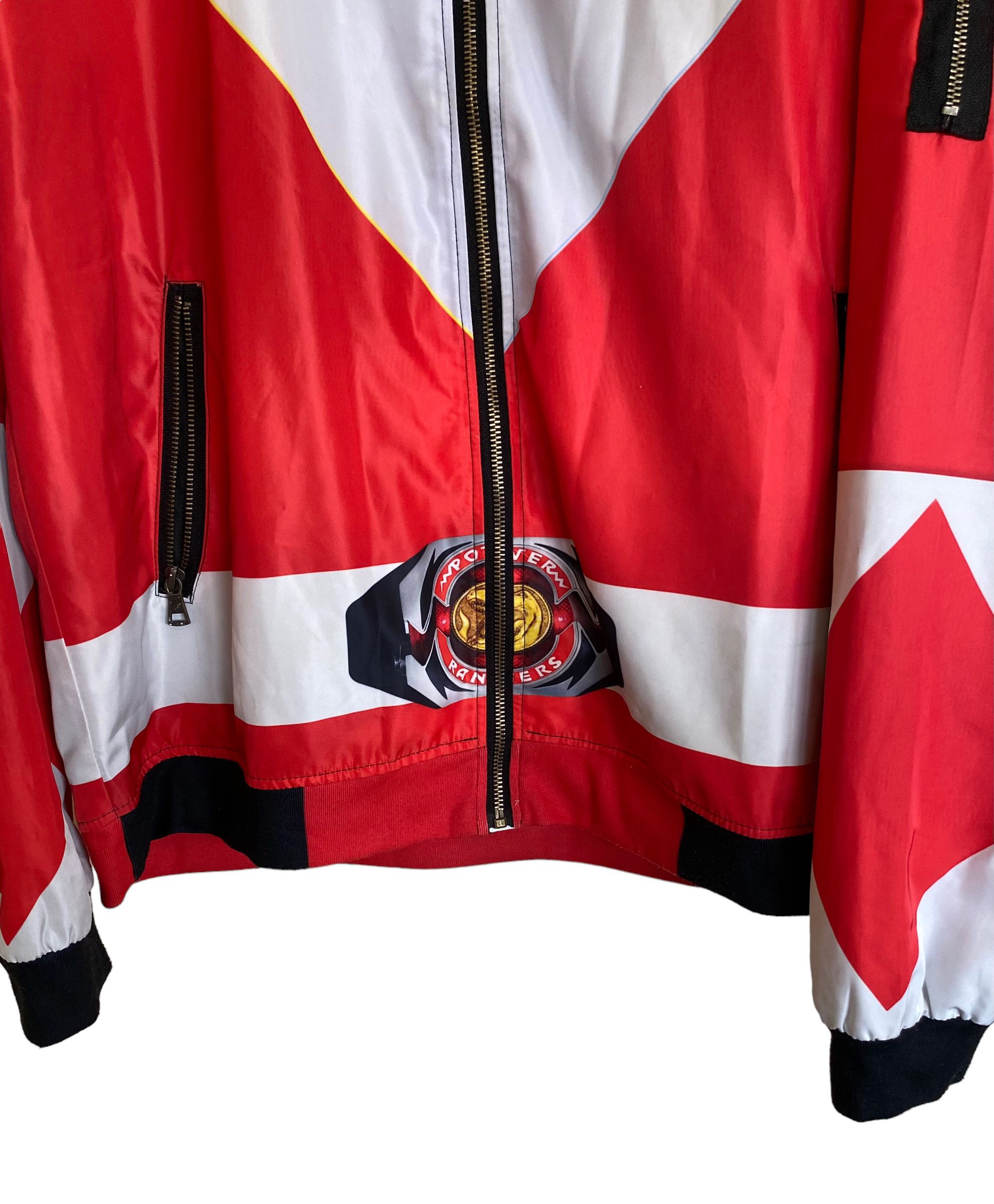 Vintage Mighty Morphin Power Rangers red bomber jacket Size US XXL / EU 58 / 5 - 3 Thumbnail