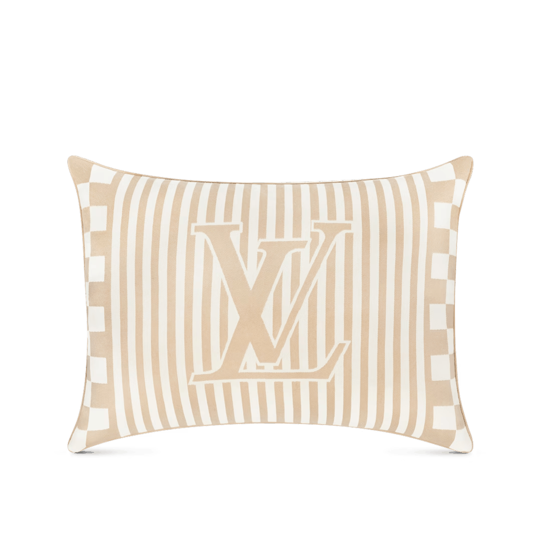 LV Graphical Beach Cushion