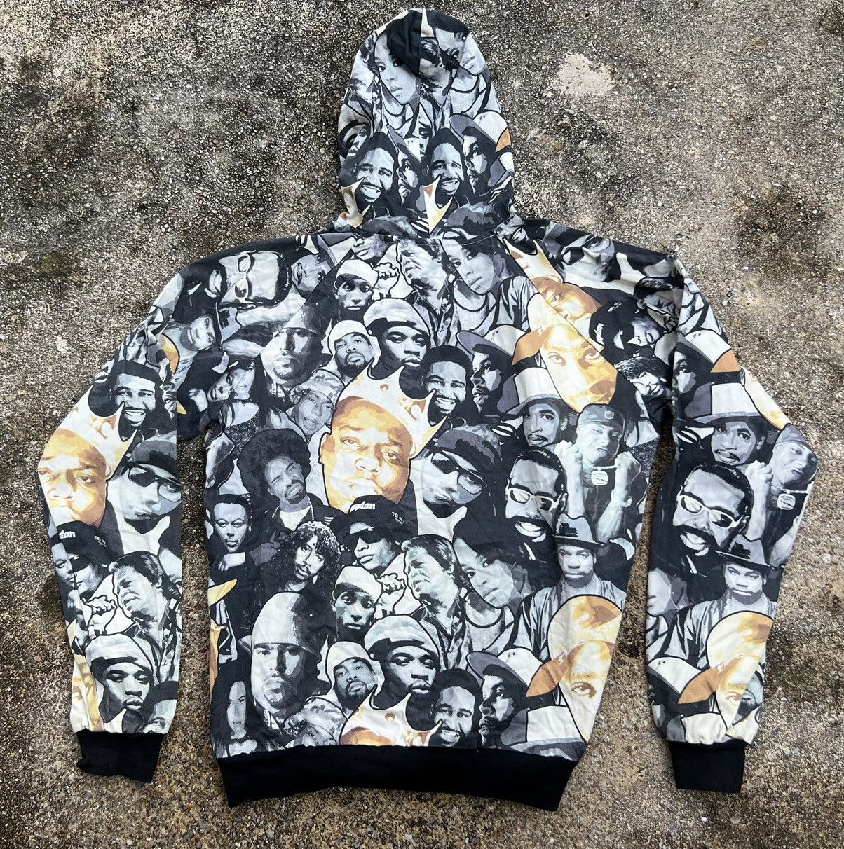 Band Tees Rare Rapper Fullprint Hoodie Size US L / EU 52-54 / 3 - 2 Thumbnail