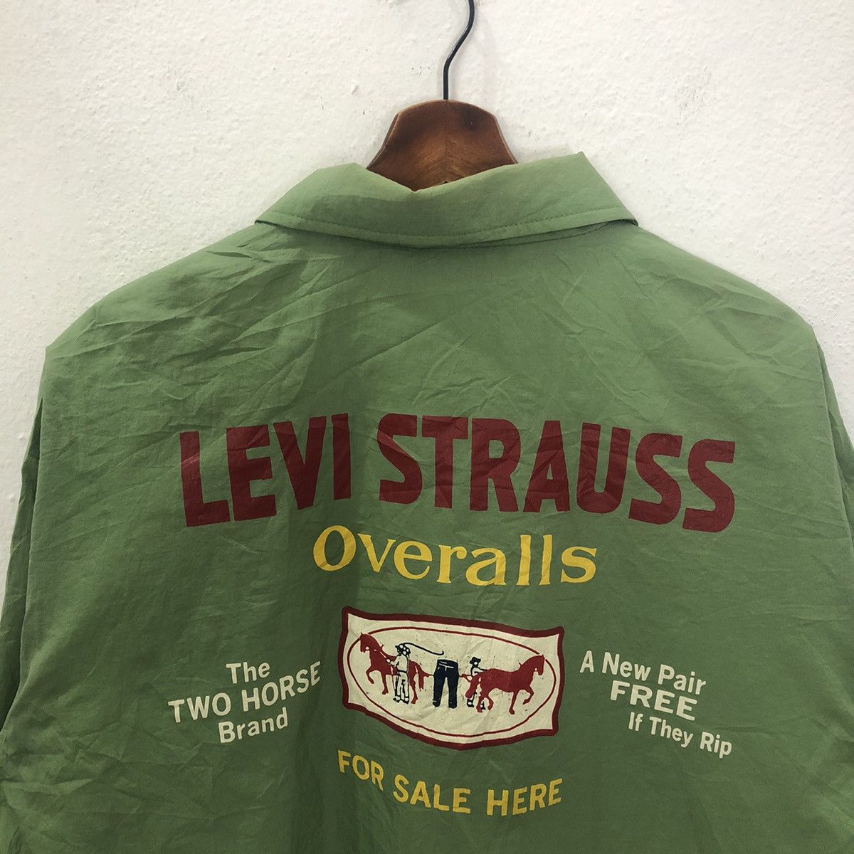 Levi's ❗️RARE❗️Vintage 90S Levi Strauss Big Logo Jacket Size US XL / EU 56 / 4 - 6 Thumbnail