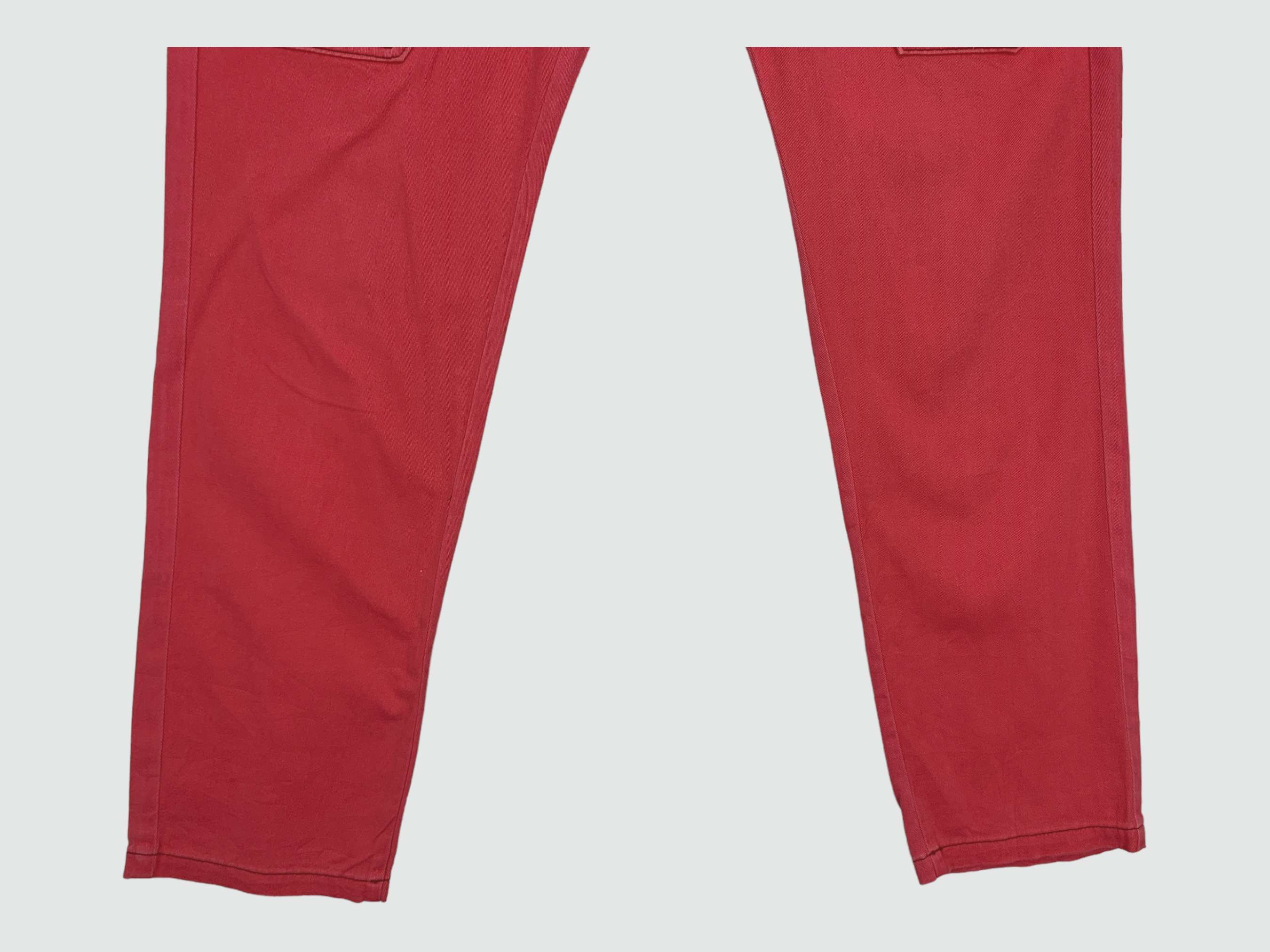 Gotcha × Japanese Brand Gotcha Red Pants Gotcha Hip Hop Surf Pants Size US 30 / EU 46 - 5 Thumbnail