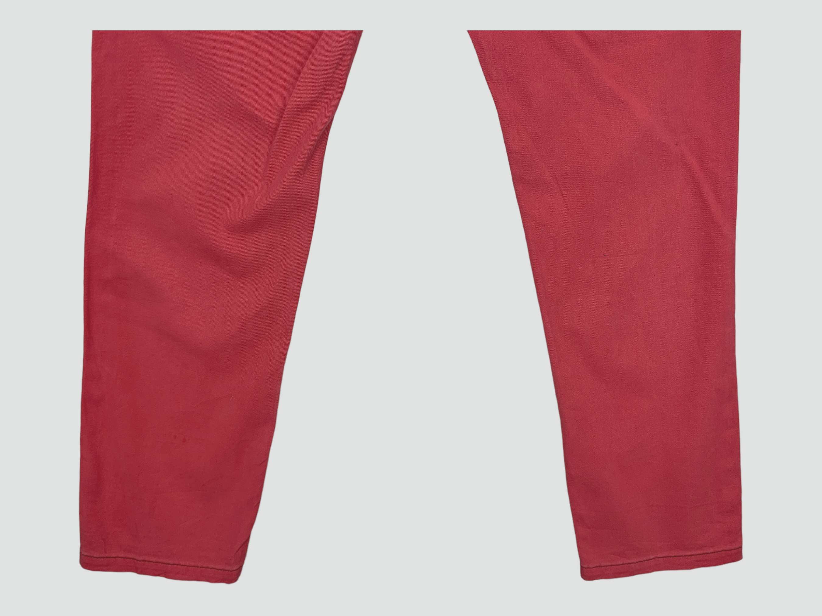 Gotcha × Japanese Brand Gotcha Red Pants Gotcha Hip Hop Surf Pants Size US 30 / EU 46 - 8 Thumbnail