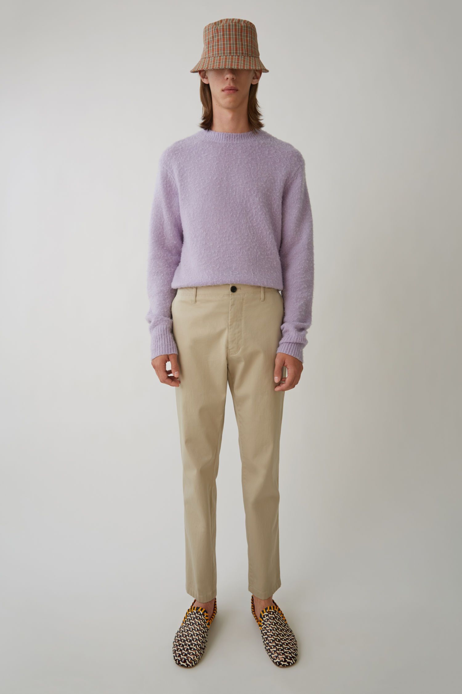 Acne Studios ACNE satin contrast trousers | Grailed