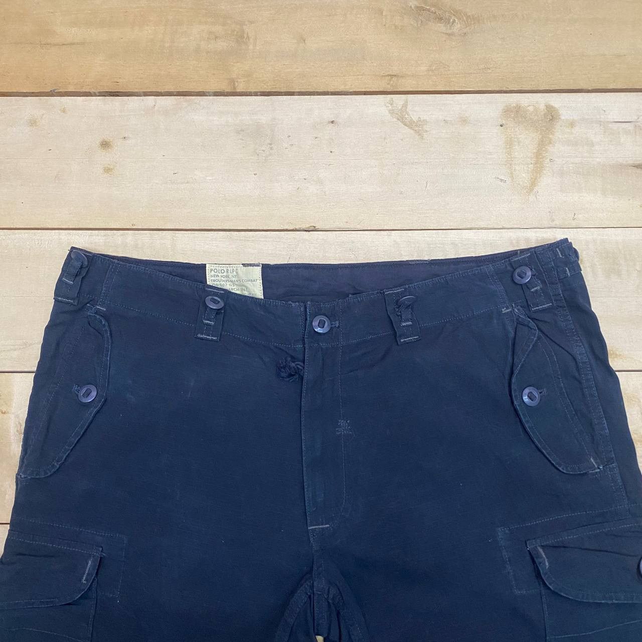 Polo Ralph Lauren × Vintage X441 POLO RALPH LAUREN CARGO TACTICAL COMBAT PANTS Size US 42 / EU 58 - 2 Thumbnail