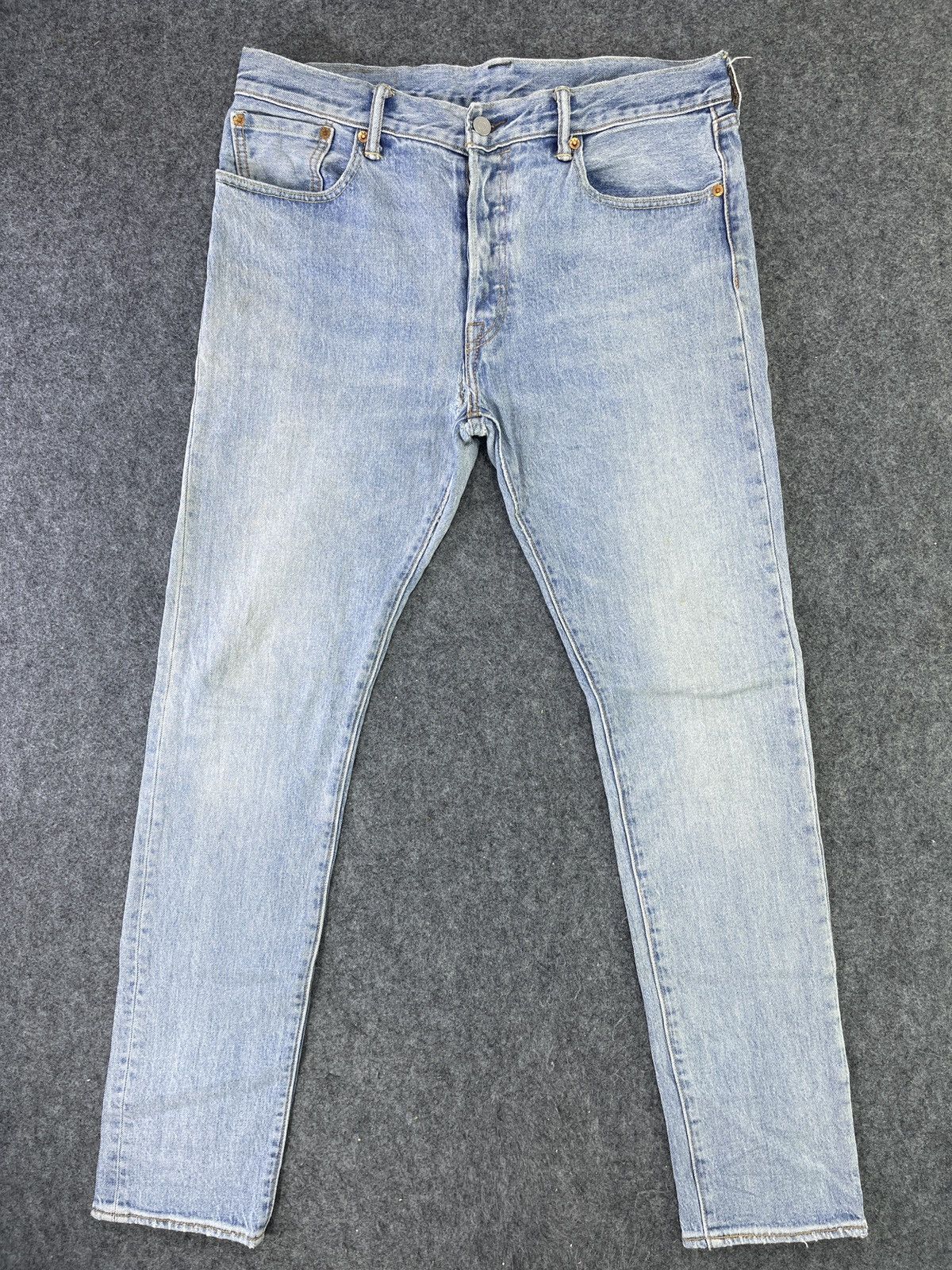 Levi's Vintage Levis 501 S Stone Wash Jeans - J805 Size US 34 / EU 50 - 1 Thumbnail