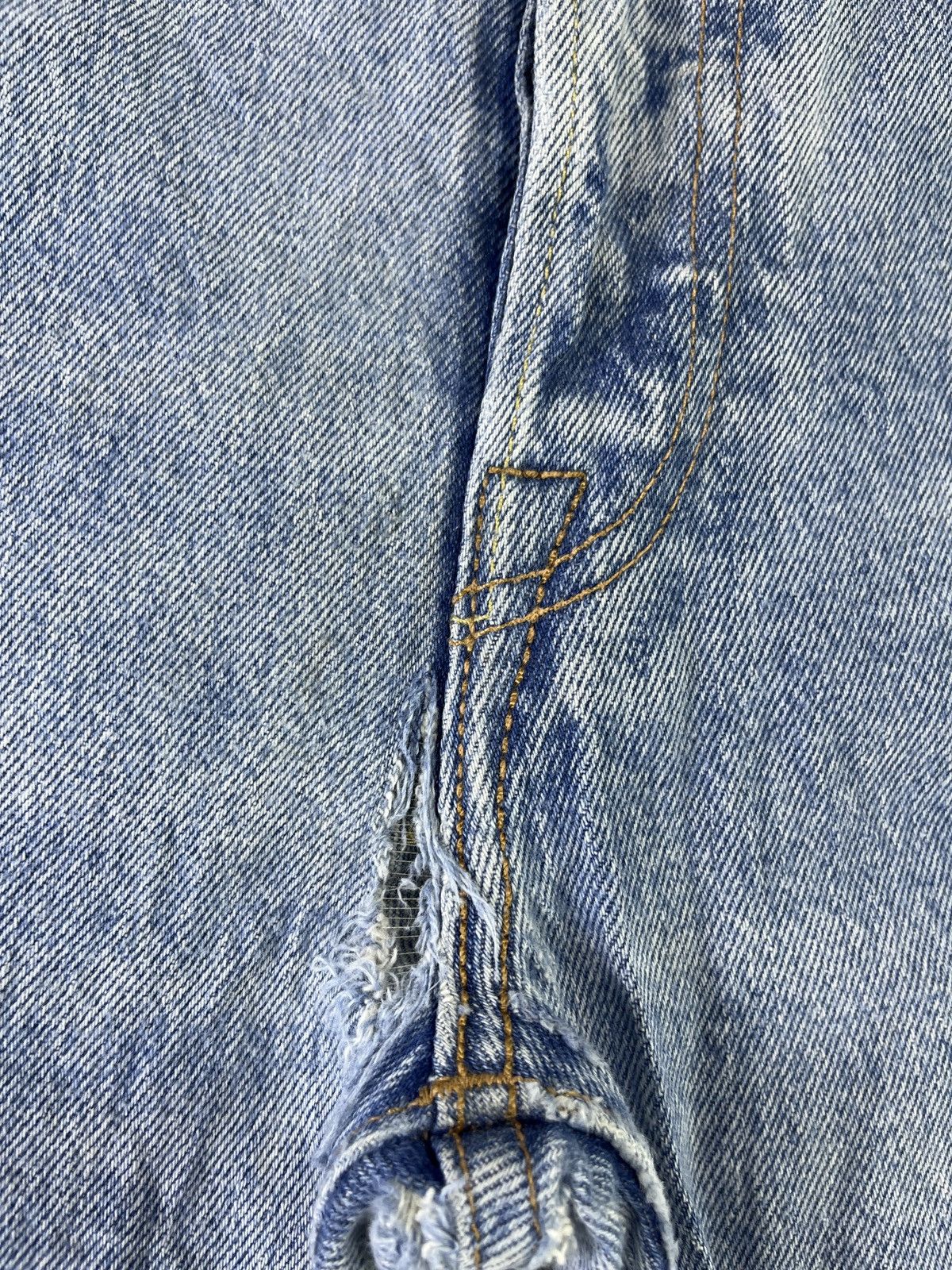 Levi's Vintage Levis 501 S Stone Wash Jeans - J805 Size US 34 / EU 50 - 9 Thumbnail
