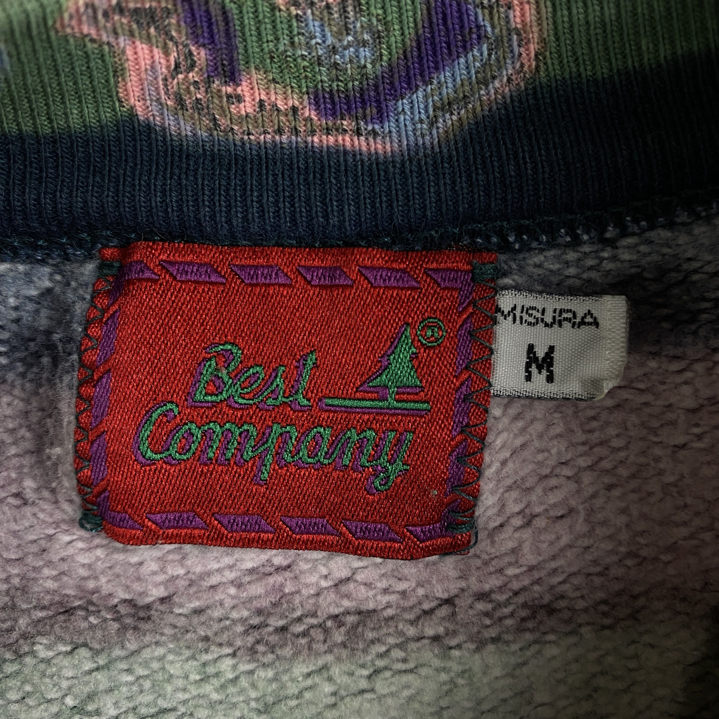 Vintage Mens Vintage Sweatshirt Best Company Size M Size US M / EU 48-50 / 2 - 4 Thumbnail