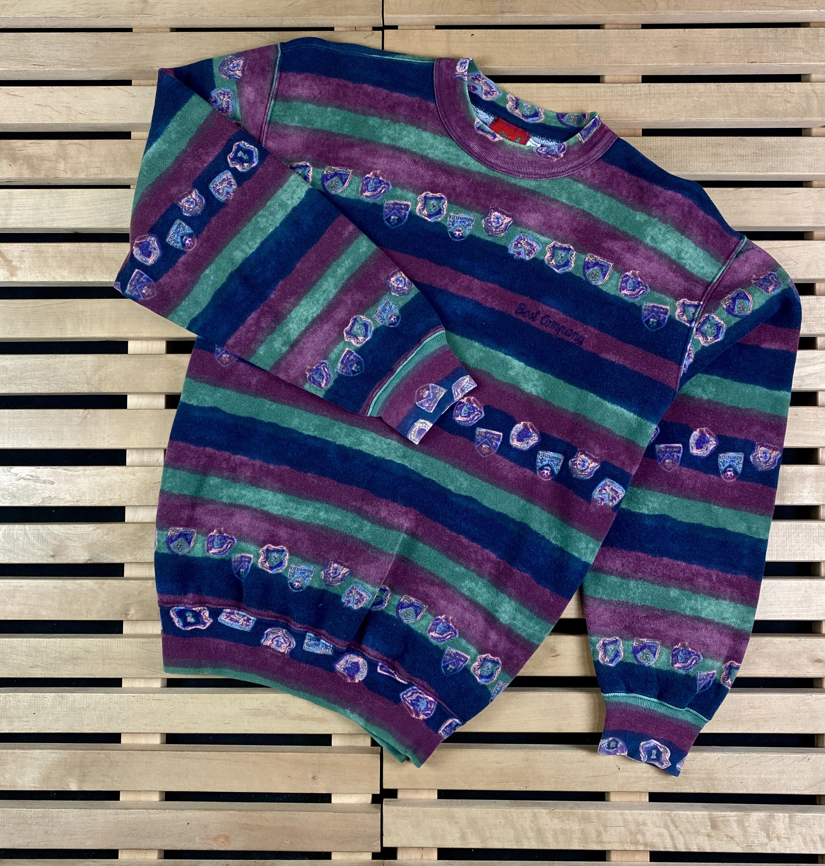 Vintage Mens Vintage Sweatshirt Best Company Size M Size US M / EU 48-50 / 2 - 1 Thumbnail