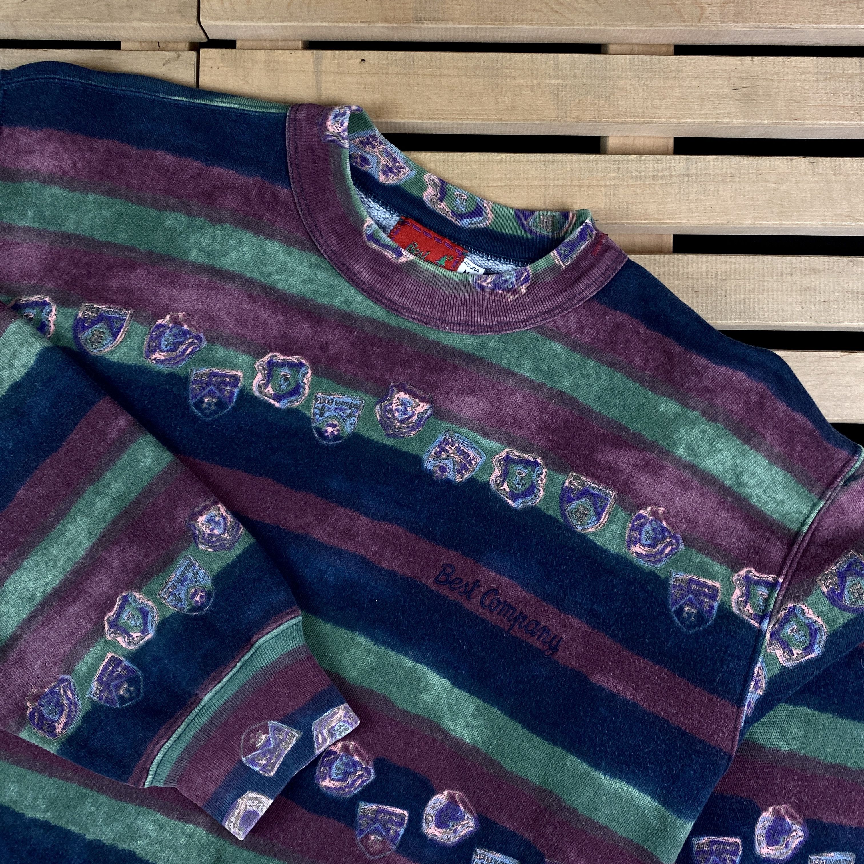 Vintage Mens Vintage Sweatshirt Best Company Size M Size US M / EU 48-50 / 2 - 2 Thumbnail