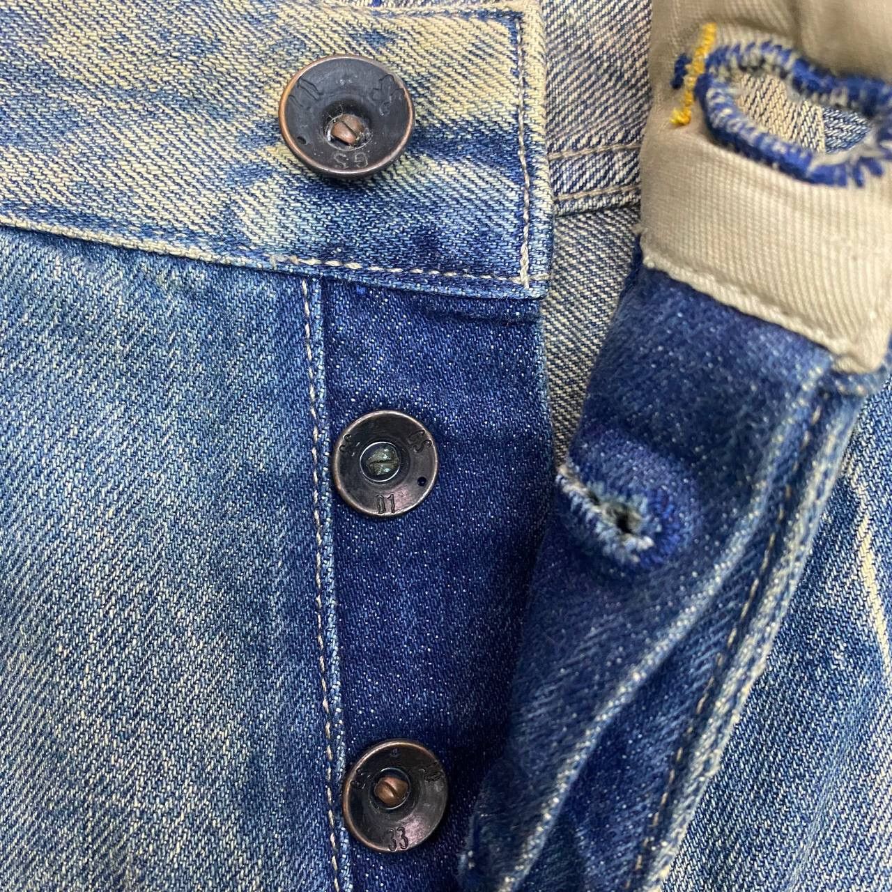 G-Star × Vintage X442 G STAR CORE REGULAR SELVEDGE PAINT SPLASH DENIM Size US 34 / EU 50 - 5 Thumbnail