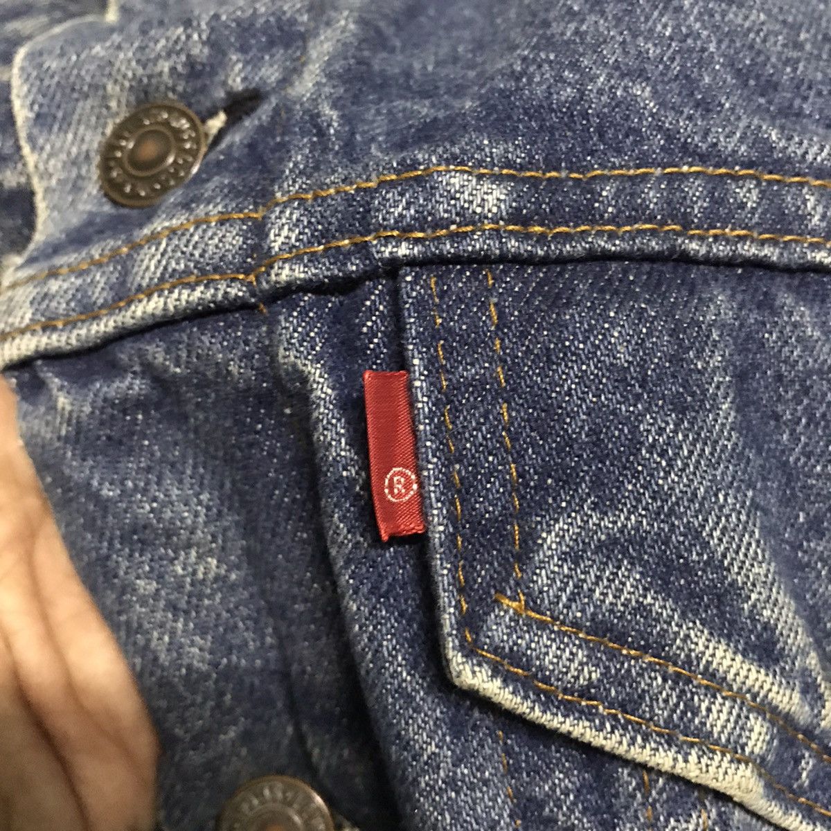 Levi's Vtg Distress Levis Type III Trucker Denim Jacket Button No52 Size US L / EU 52-54 / 3 - 14 Thumbnail