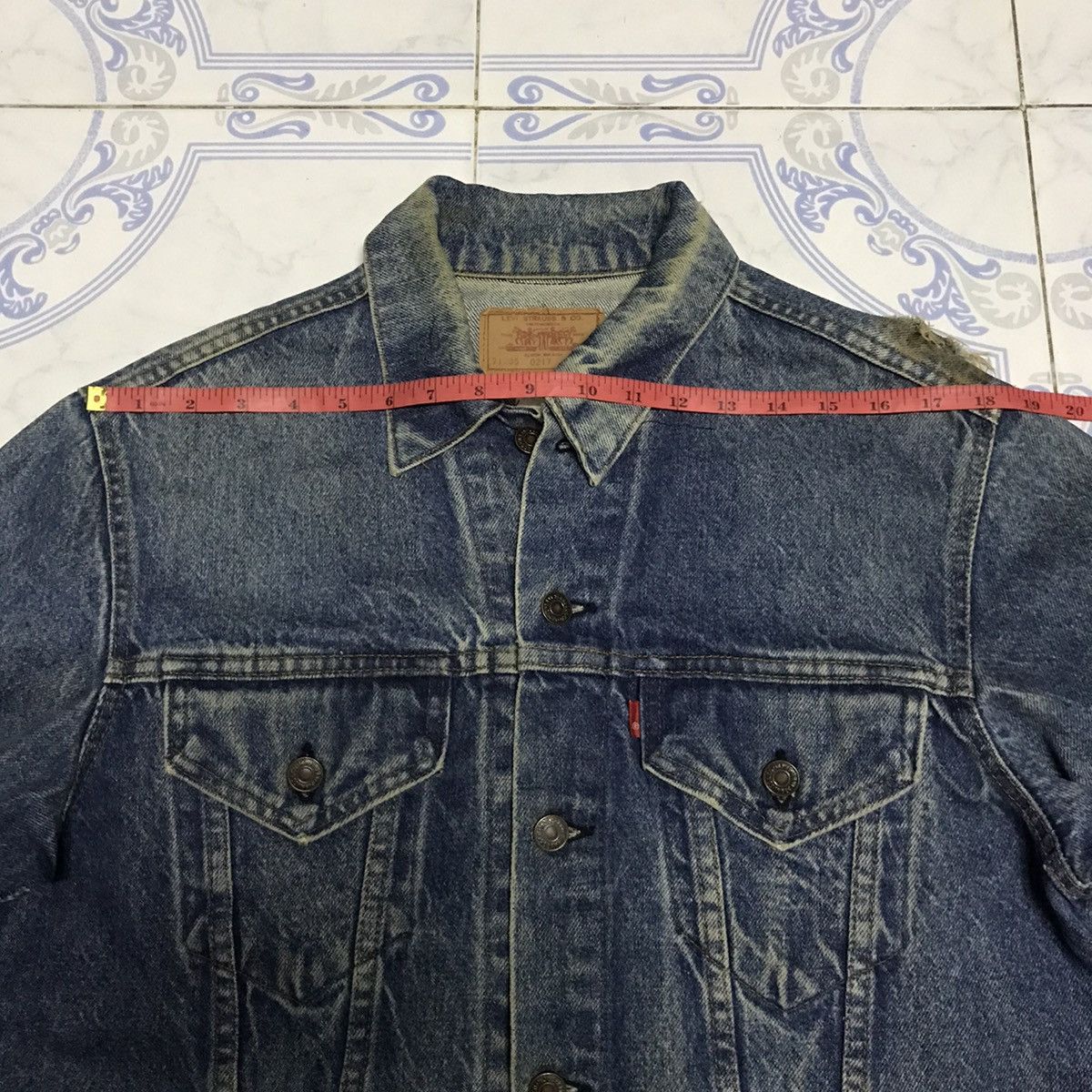 Levi's Vtg Distress Levis Type III Trucker Denim Jacket Button No52 Size US L / EU 52-54 / 3 - 21 Thumbnail