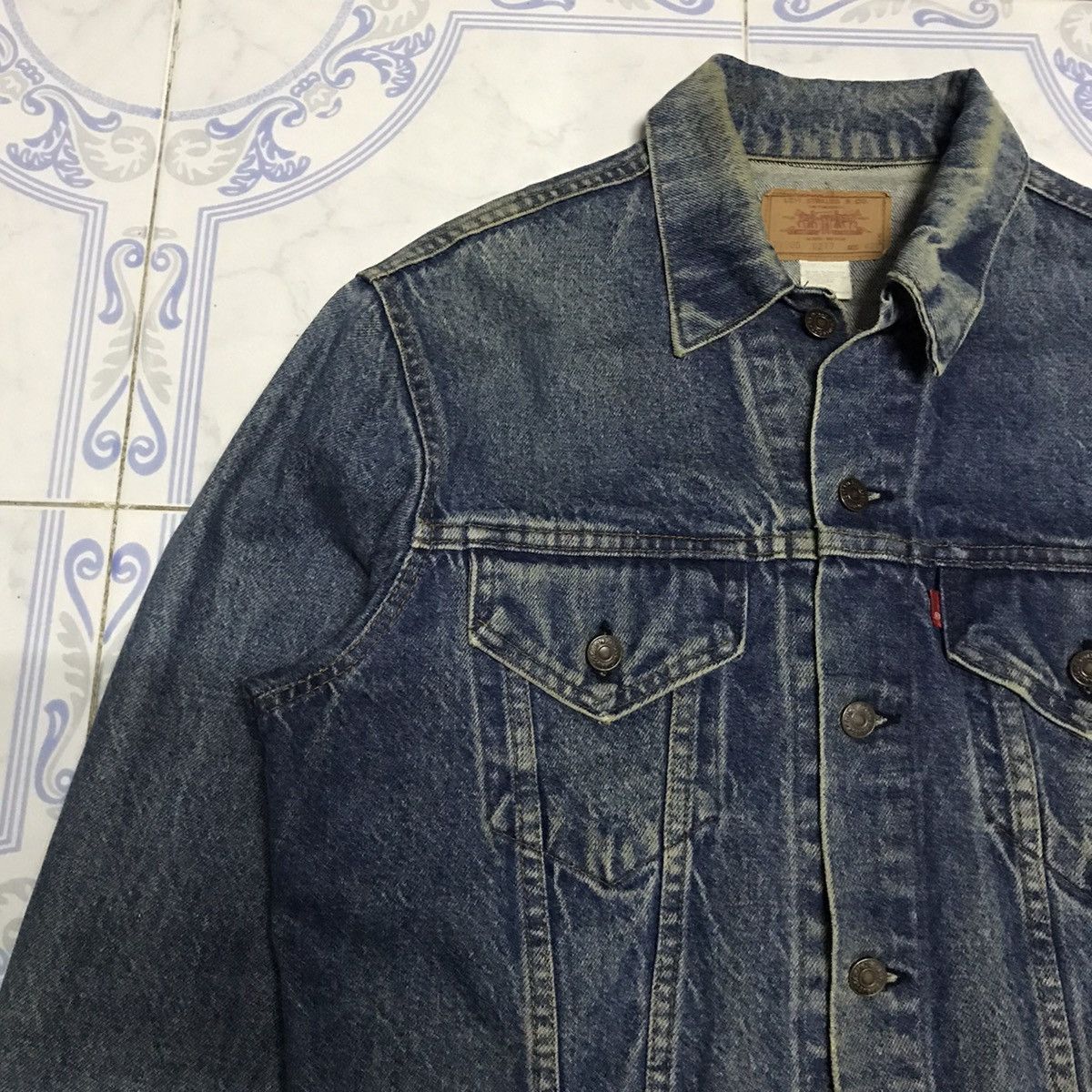 Levi's Vtg Distress Levis Type III Trucker Denim Jacket Button No52 Size US L / EU 52-54 / 3 - 6 Thumbnail