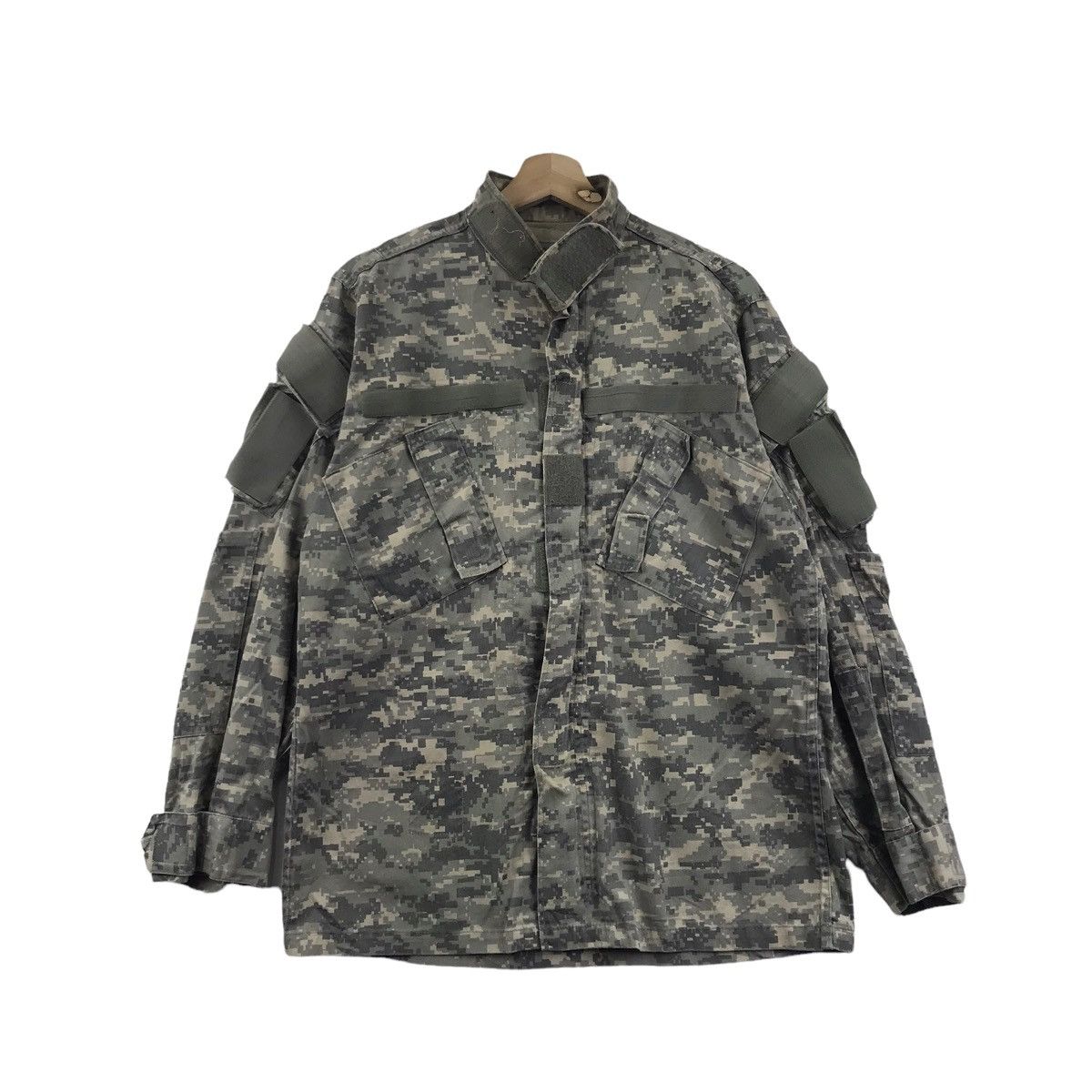 Vintage ACU DIGITAL ARMY Ghost Gear Soldier Camouflage U.S Shirt Size US M / EU 48-50 / 2 - 1 Thumbnail